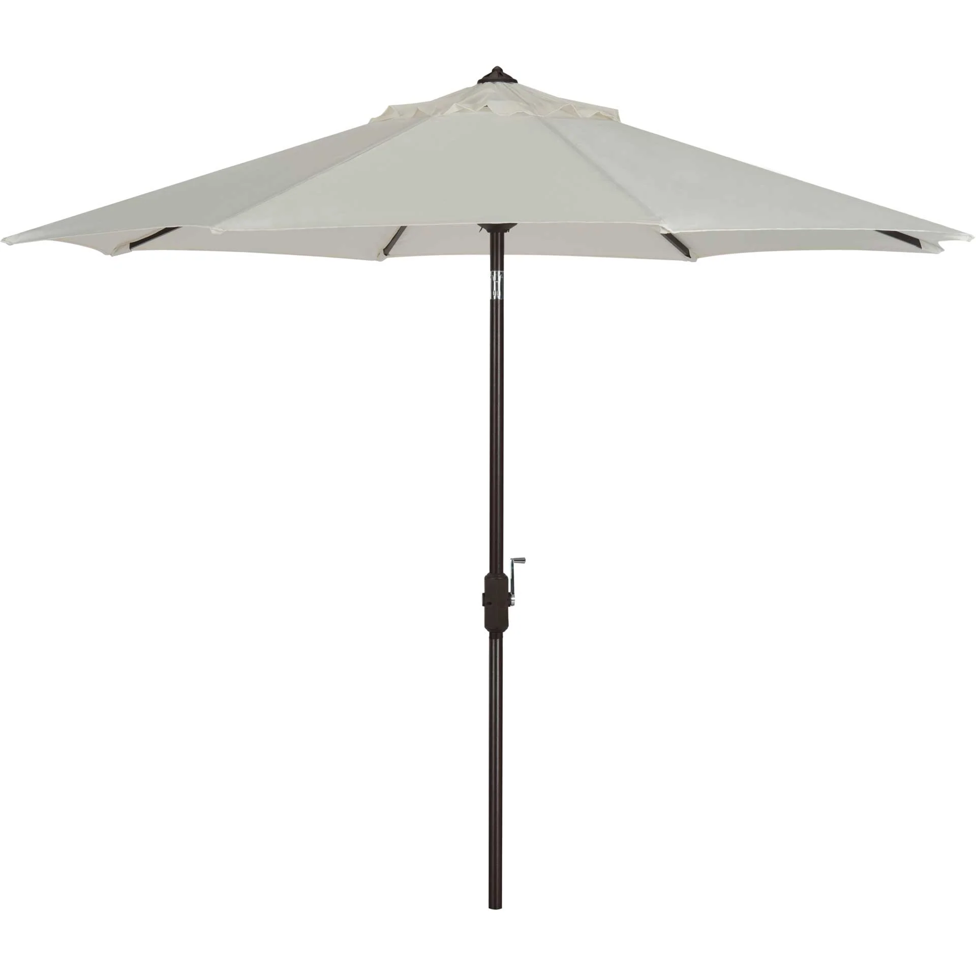 Orna Uv Resistant Auto Tilt Crank Umbrella Natural - Image 2