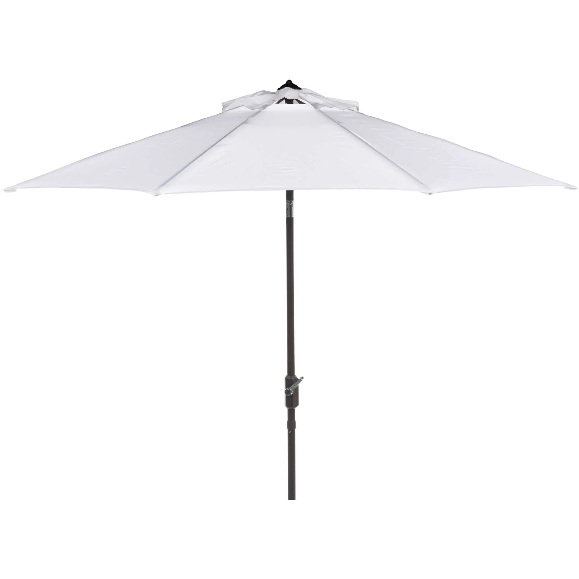 Orna Uv Resistant Auto Tilt Crank Umbrella White - Image 2