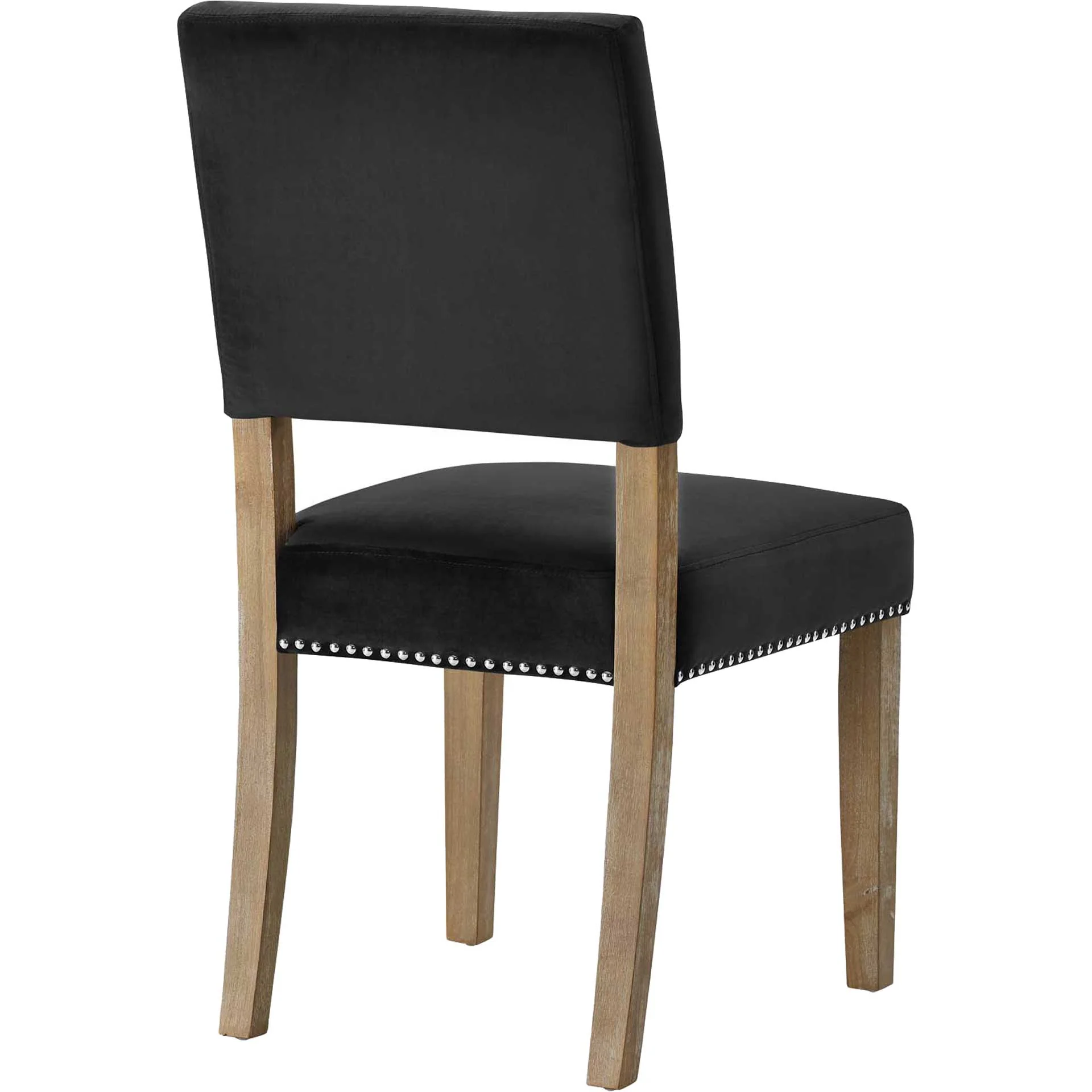 Orwen Wood Dining Chair Black - Image 3
