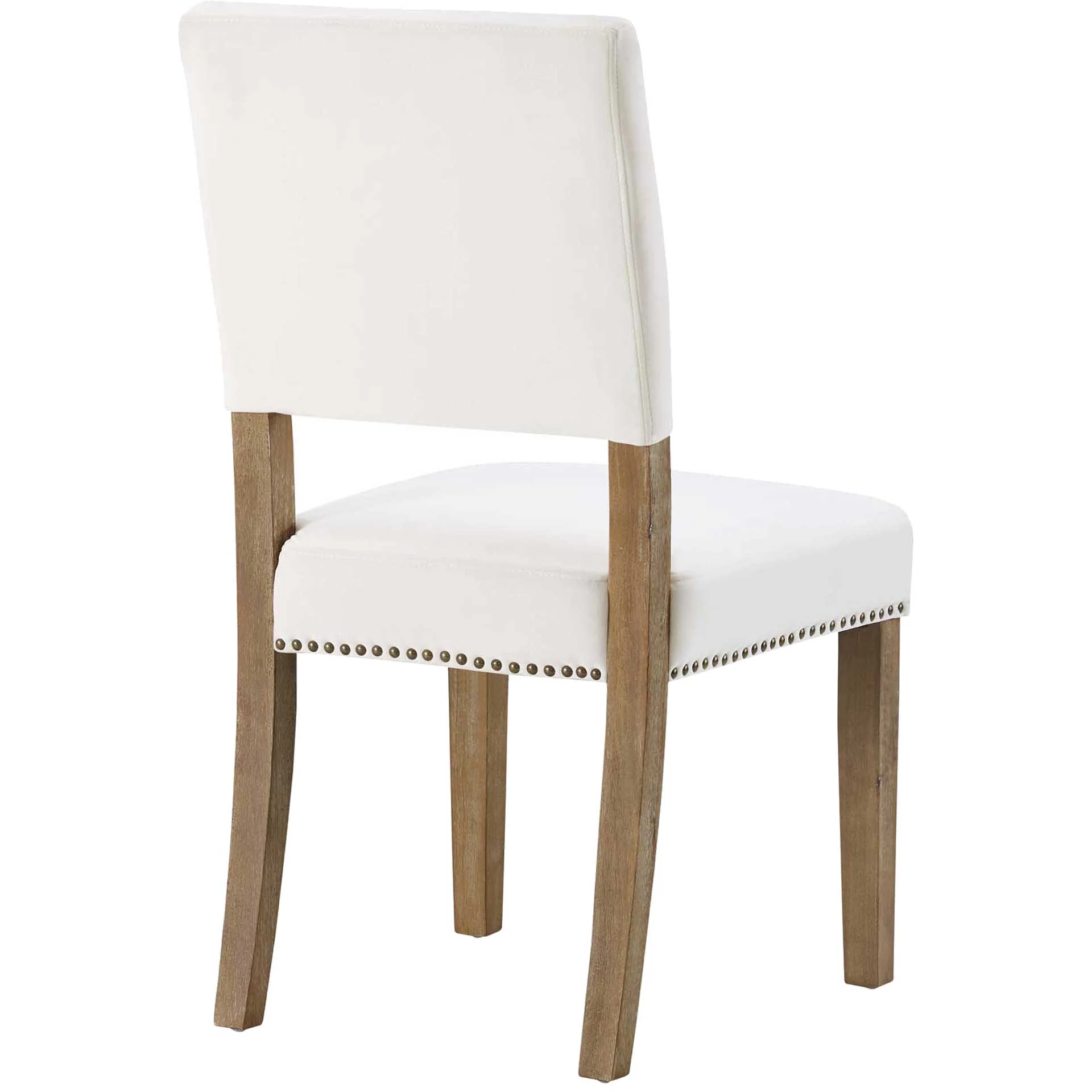 Orwen Wood Dining Chair Ivory - Image 3
