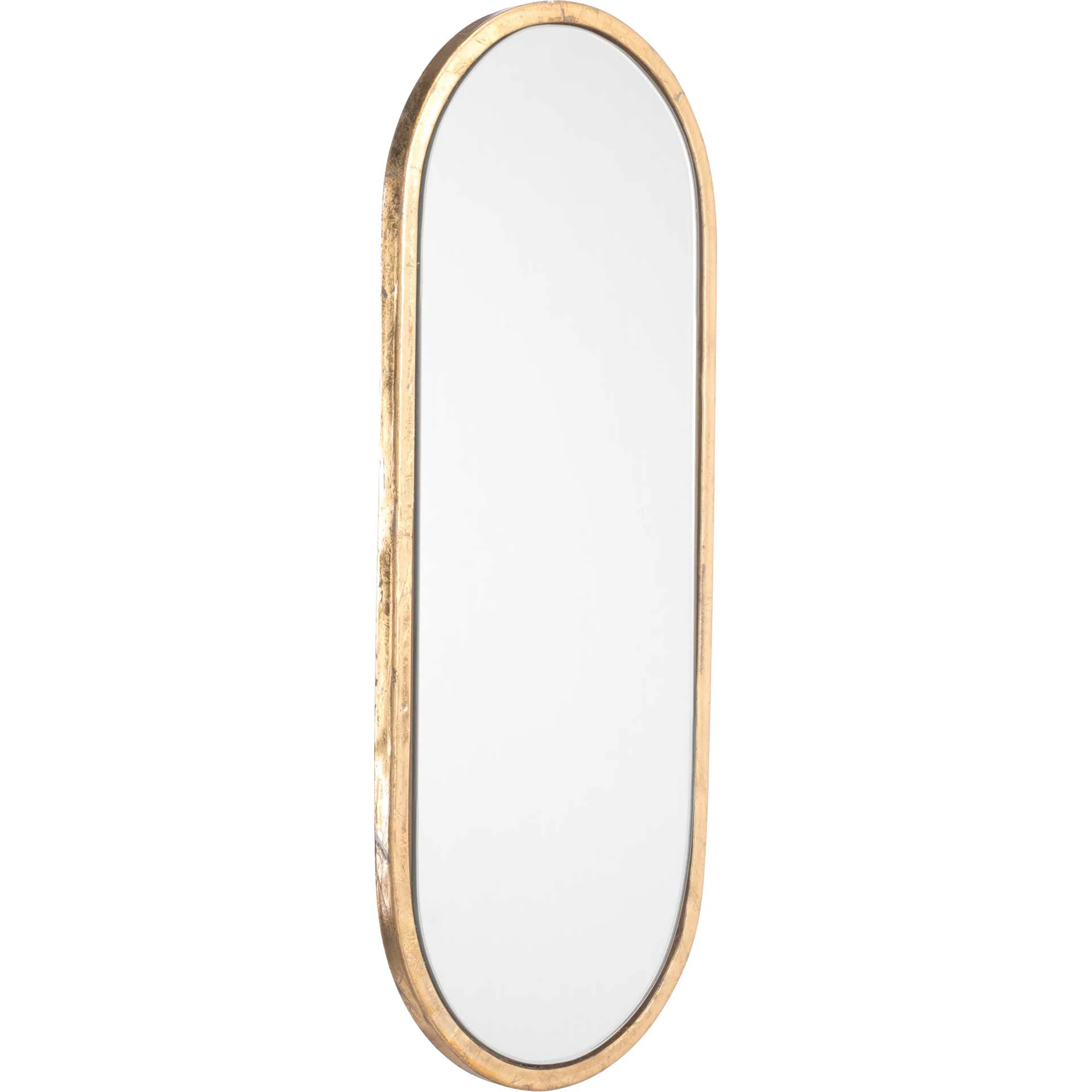 Oval Gold Mirror - Image 2