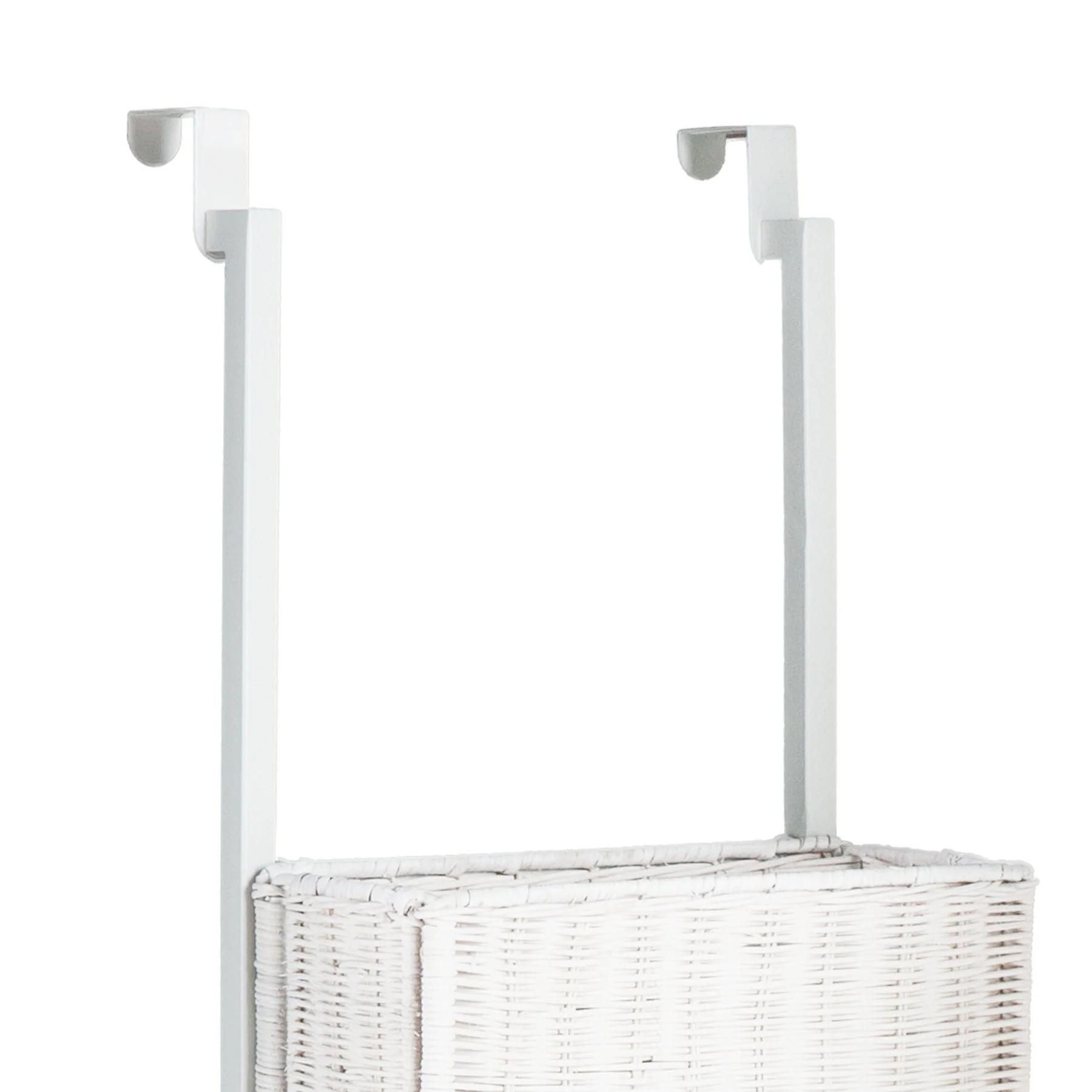 Over-The-Door 3-Tier Basket Storage White - Image 3
