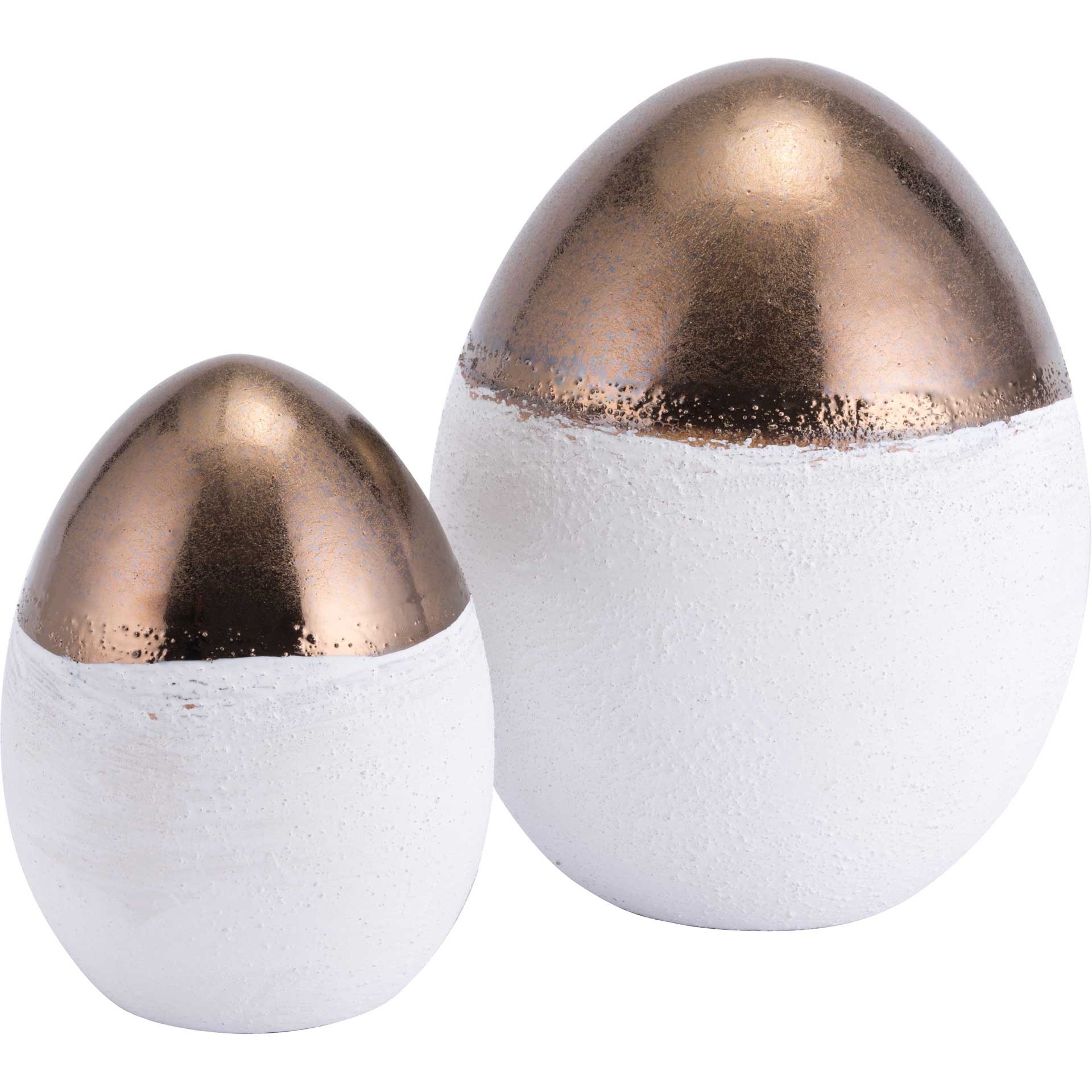 Ovo Figurine Gold/White - Image 3