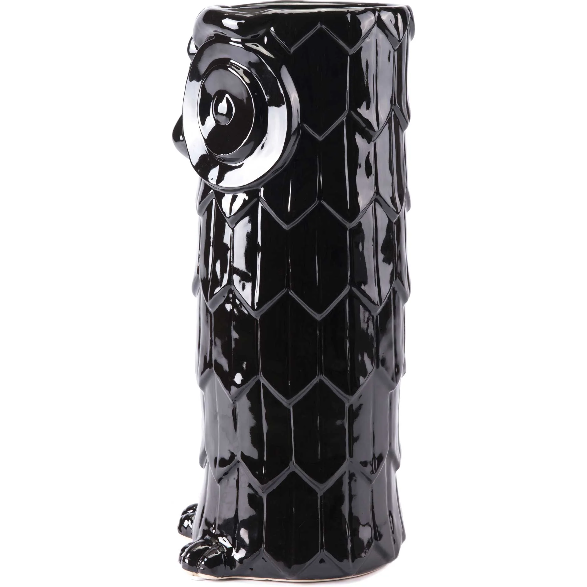 Owl Umbrella Stand Black - Image 2