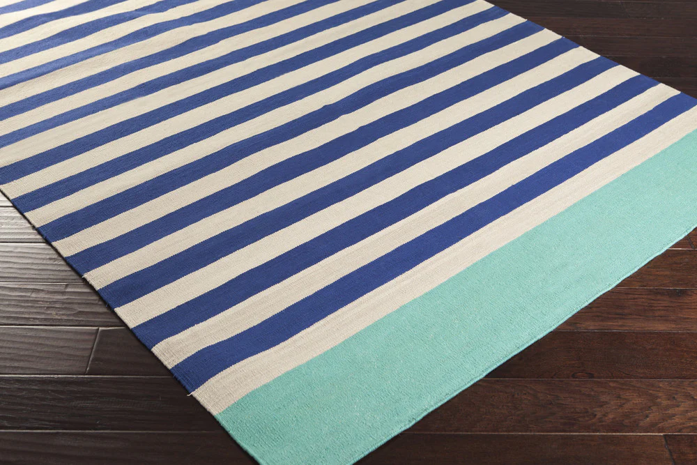 Oxford Cobalt/Light Gray Area Rug - Image 2