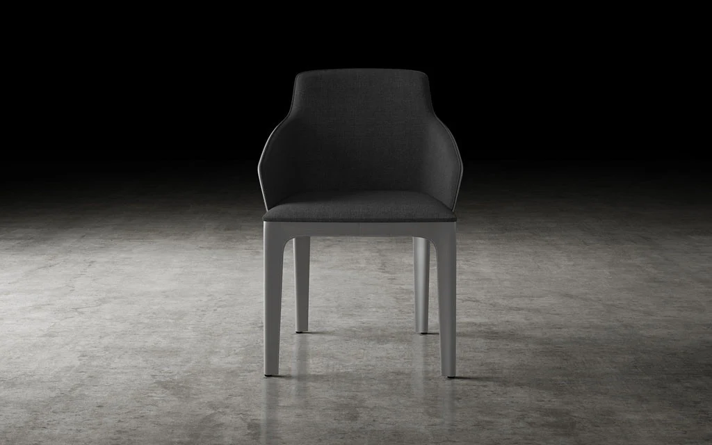 Oxford Dining Chair Graphite/Gray - Image 3