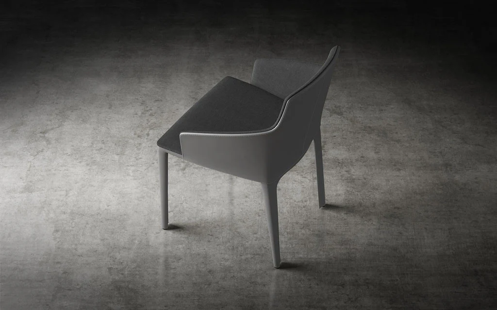Oxford Dining Chair Graphite/Gray - Image 5