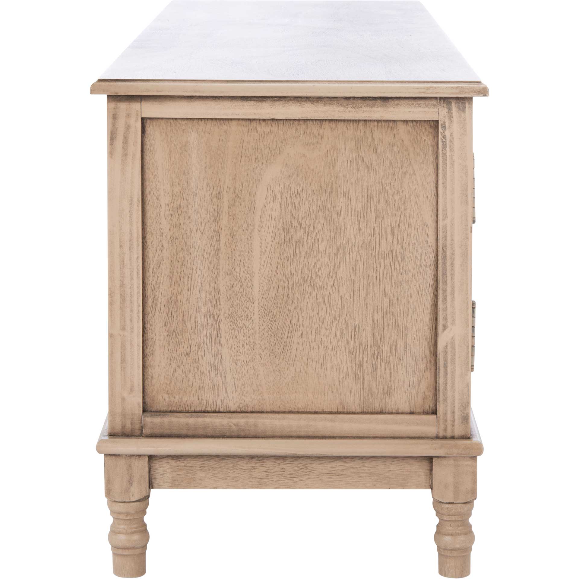 Ozbourne 2 Door 1 Shelf Media Stand Sand - Image 3