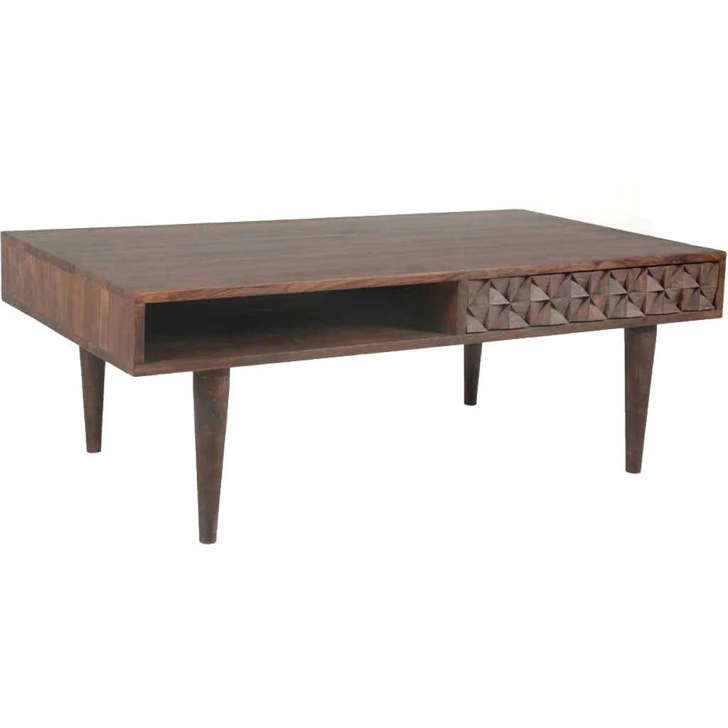 Pable 2 Drawer Coffee Table - Image 2