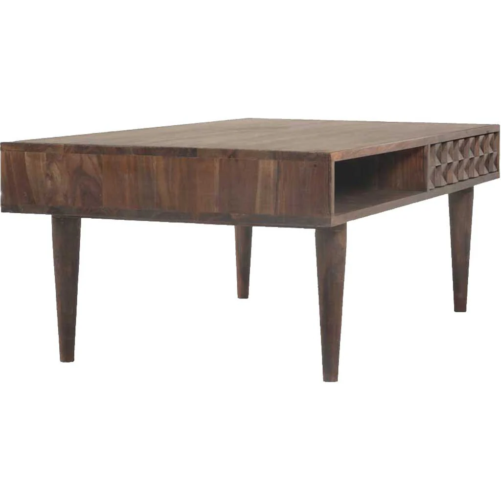 Pable 2 Drawer Coffee Table - Image 3