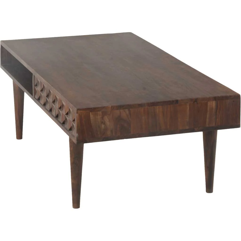 Pable 2 Drawer Coffee Table - Image 4
