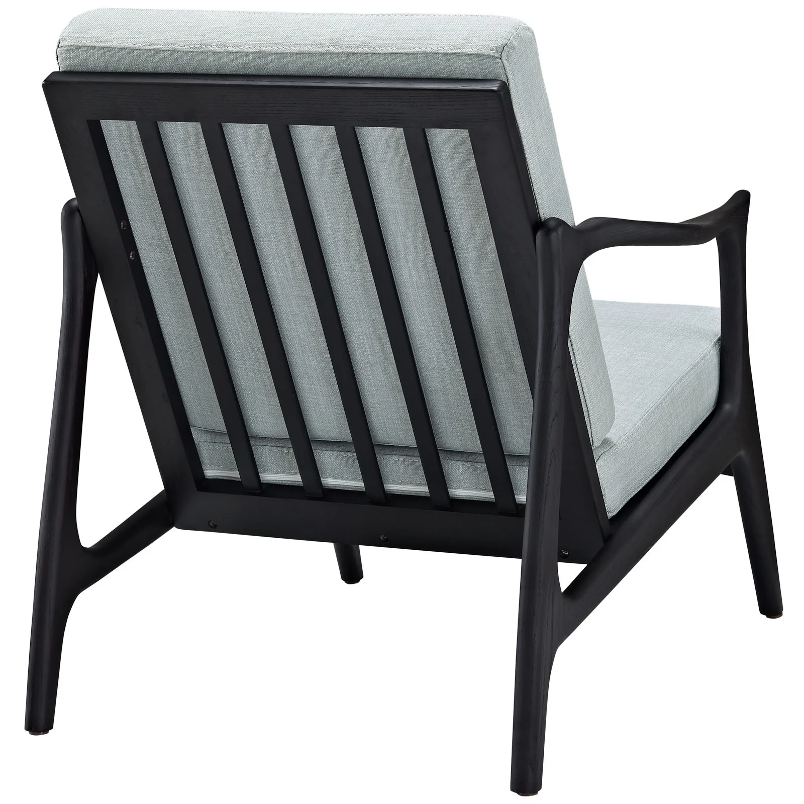 Pacific Armchair Black/Light Blue - Image 3