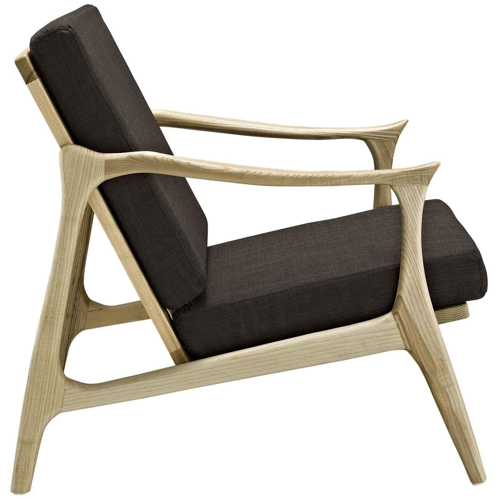 Pacific Armchair Natural Chocolate - Image 2