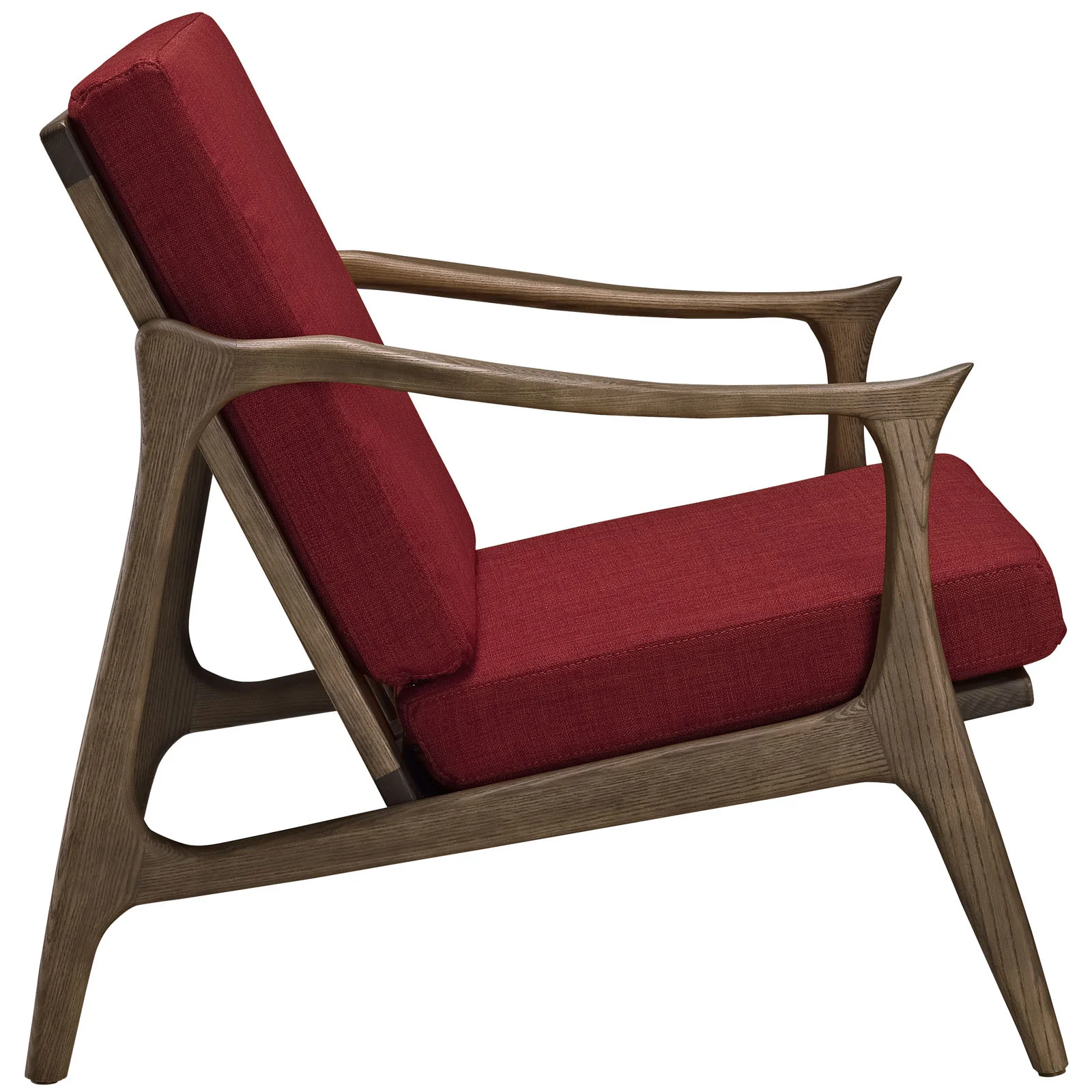 Pacific Armchair Walnut Red - Image 2