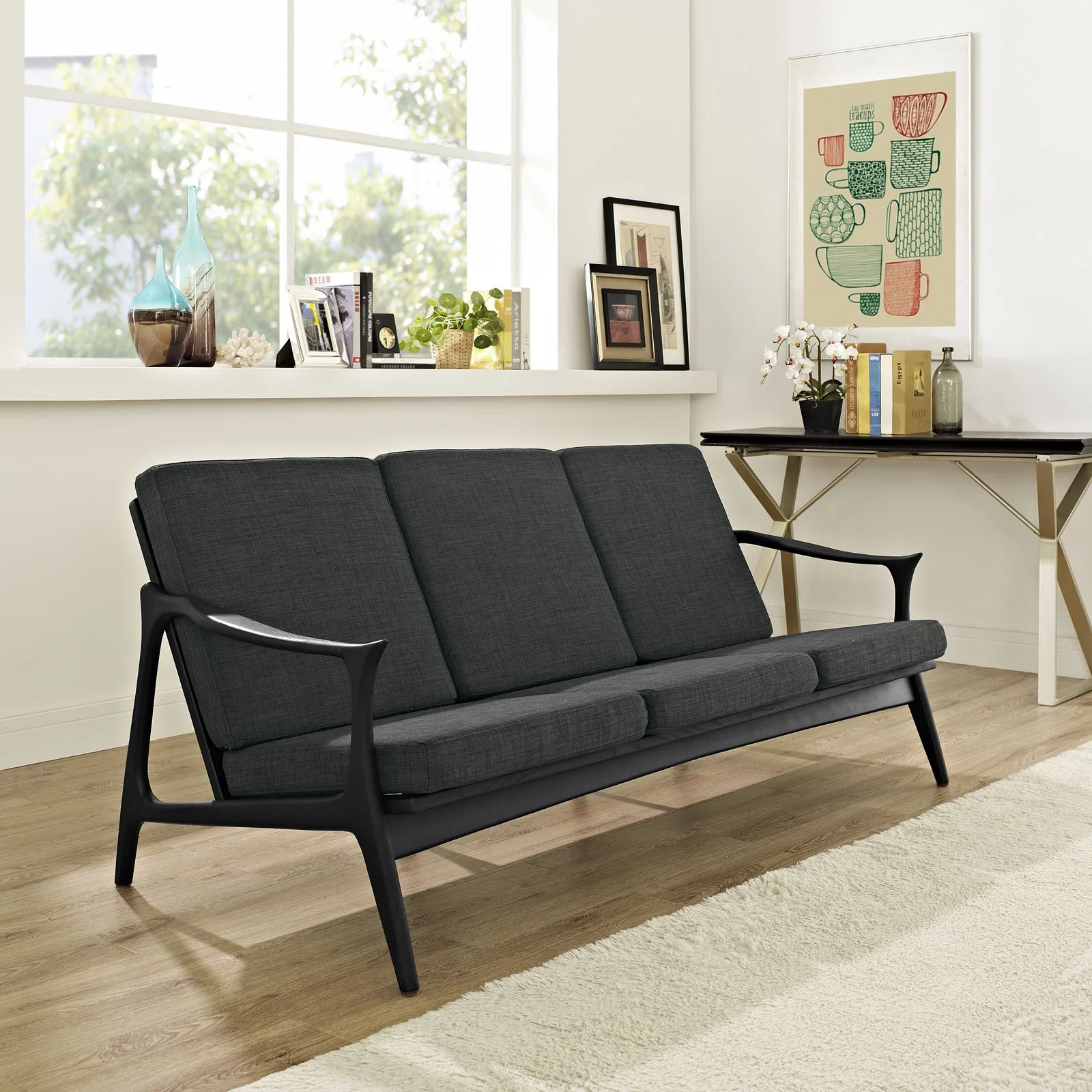 Pacific Sofa Black Gray - Image 5