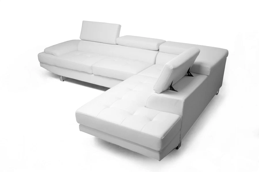 Padua Sectional Sofa White - Image 3
