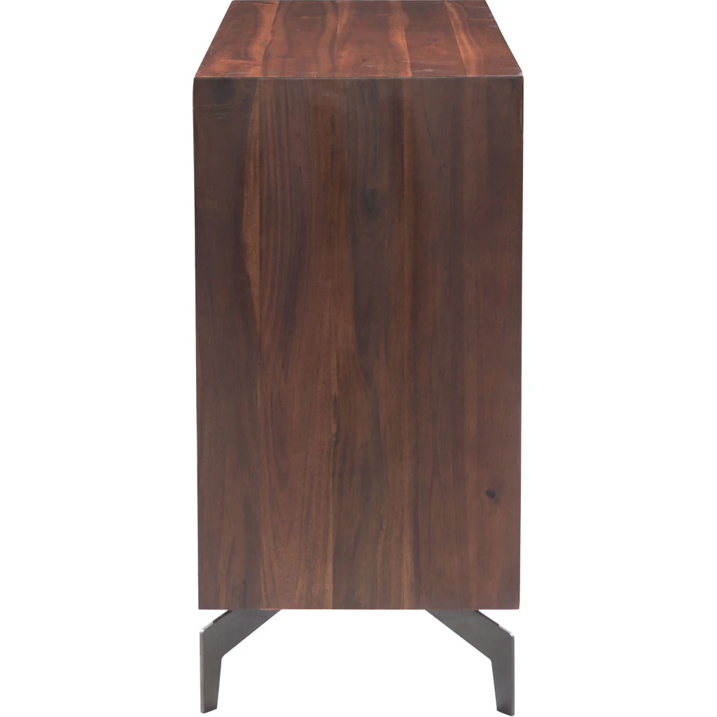 Paige Console Table Chestnut - Image 2