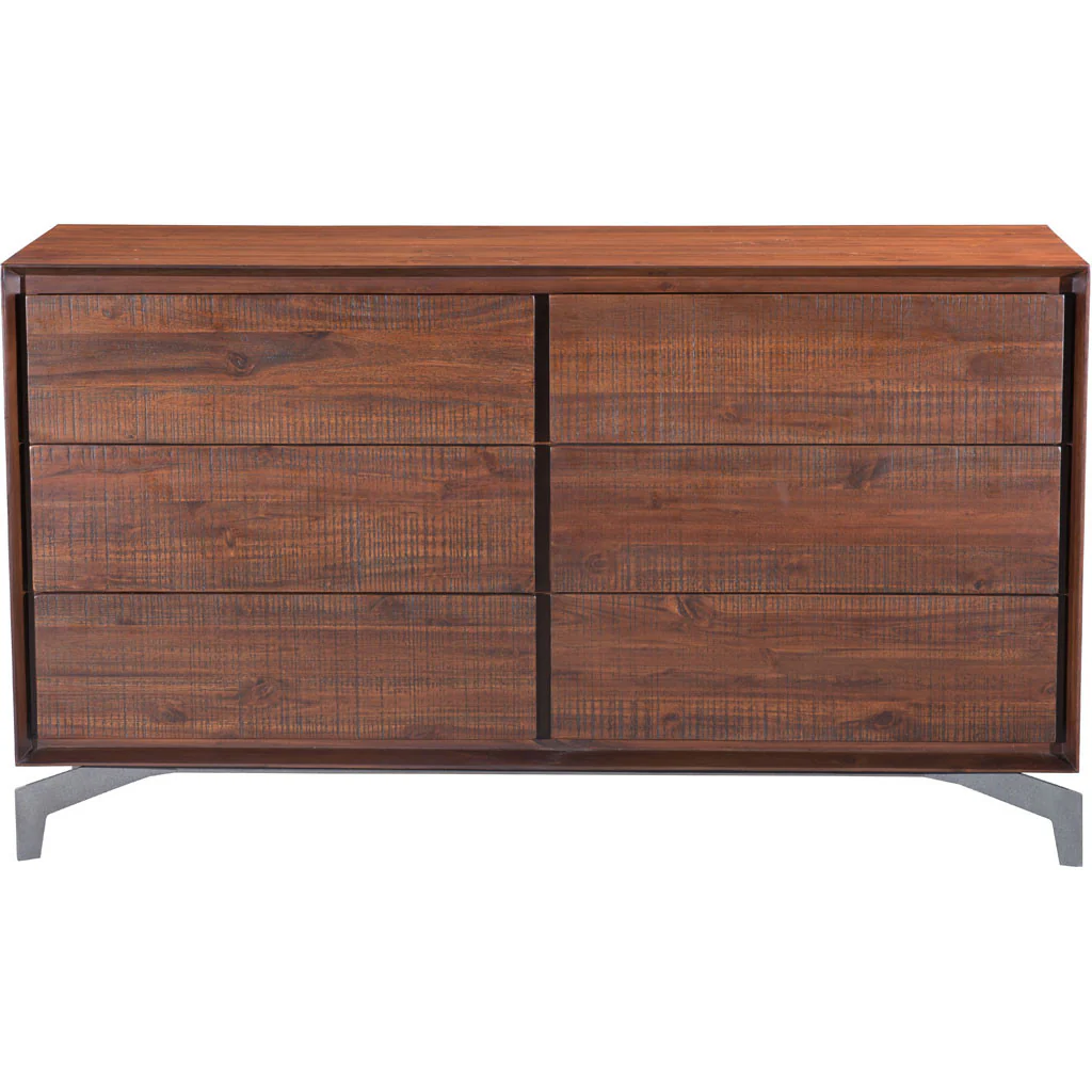 Paige Double Dresser Chestnut - Image 3