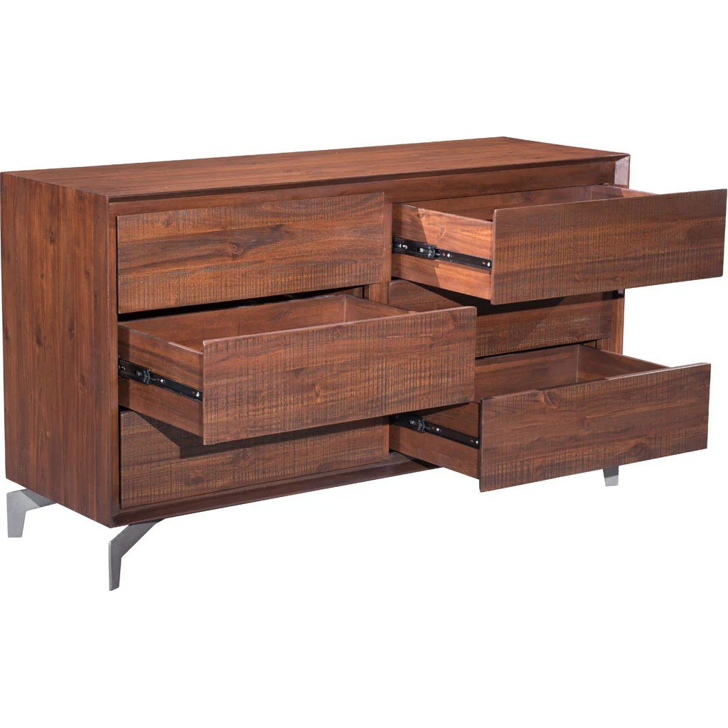 Paige Double Dresser Chestnut - Image 6