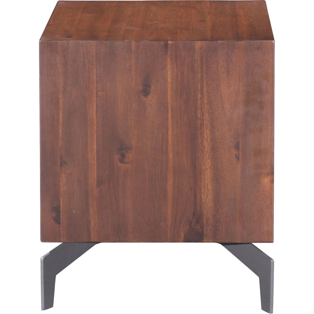 Paige End Table Chestnut - Image 2