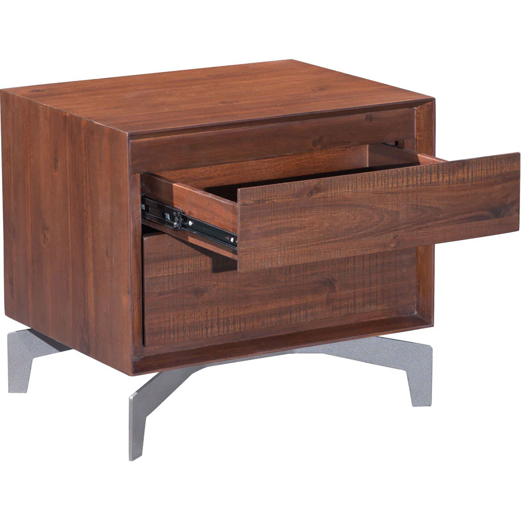 Paige End Table Chestnut - Image 5