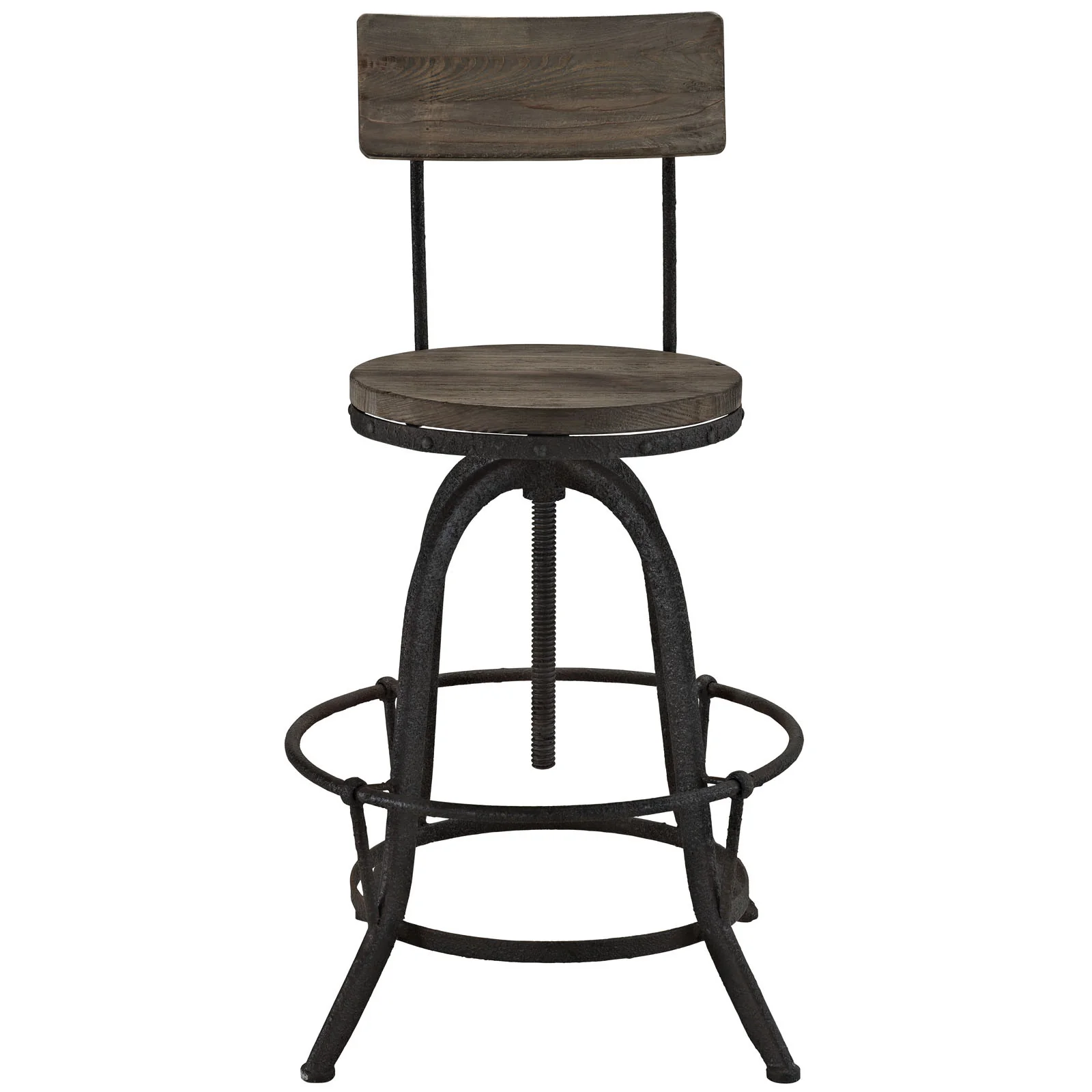 Palamas Wood Bar Stool Brown - Image 2