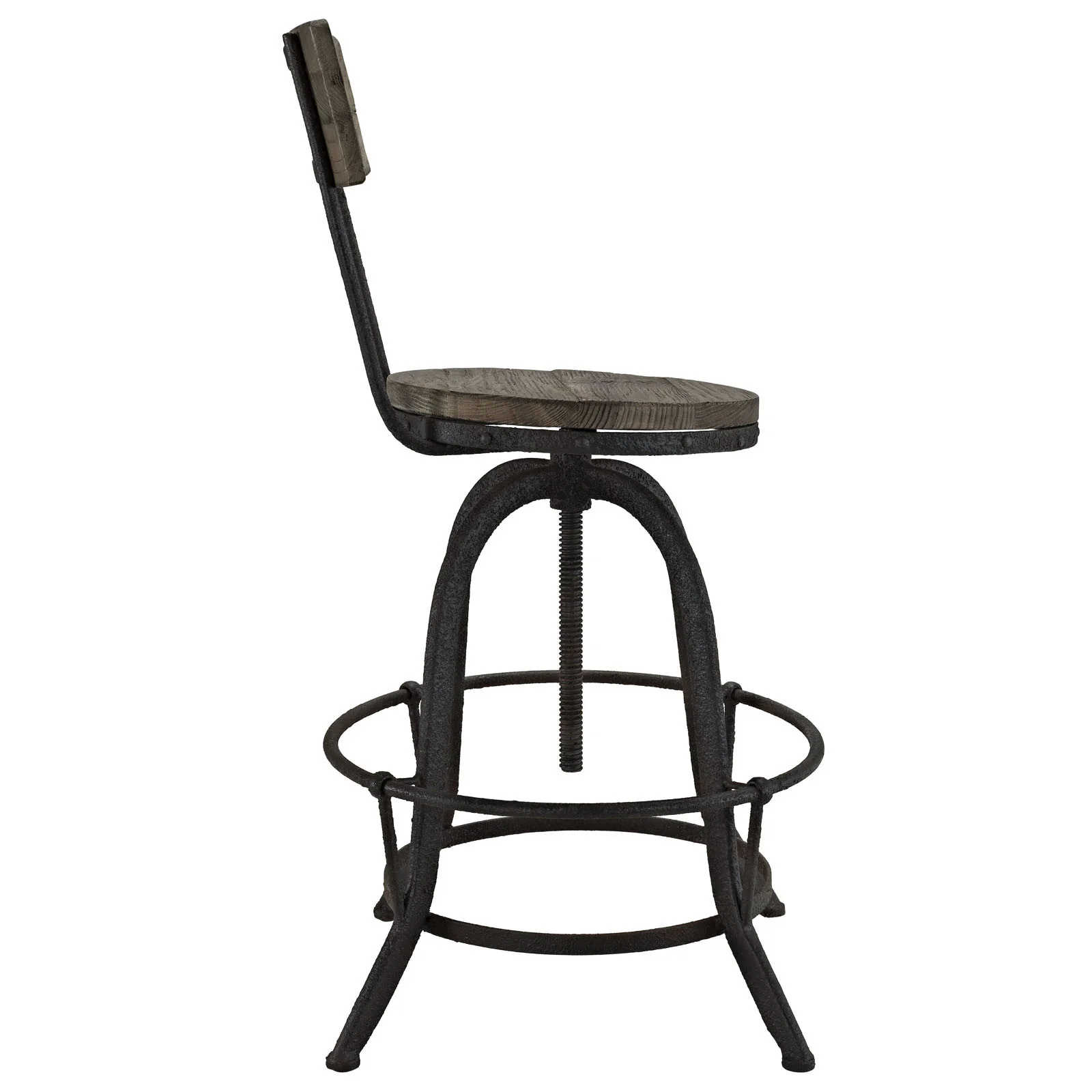 Palamas Wood Bar Stool Brown - Image 3