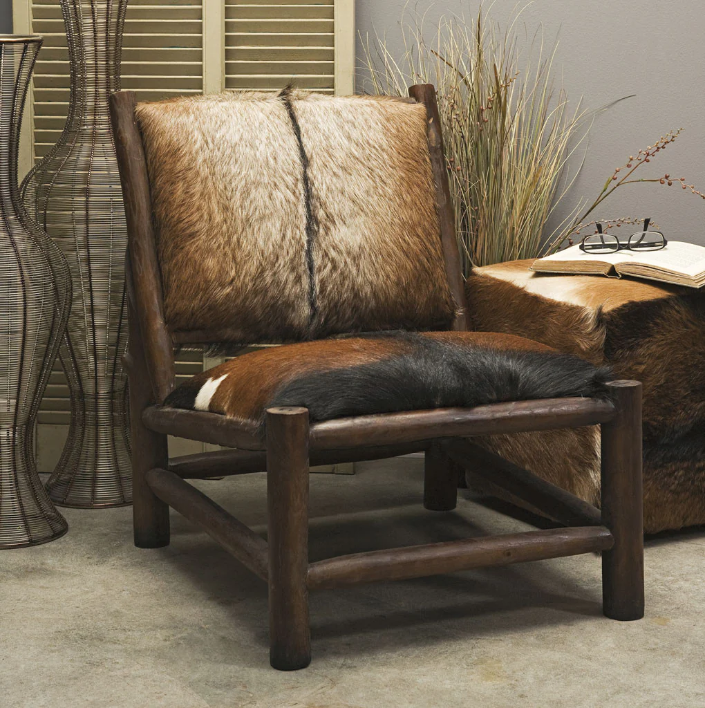 Paldor Animal Hide Accent Chair - Image 3