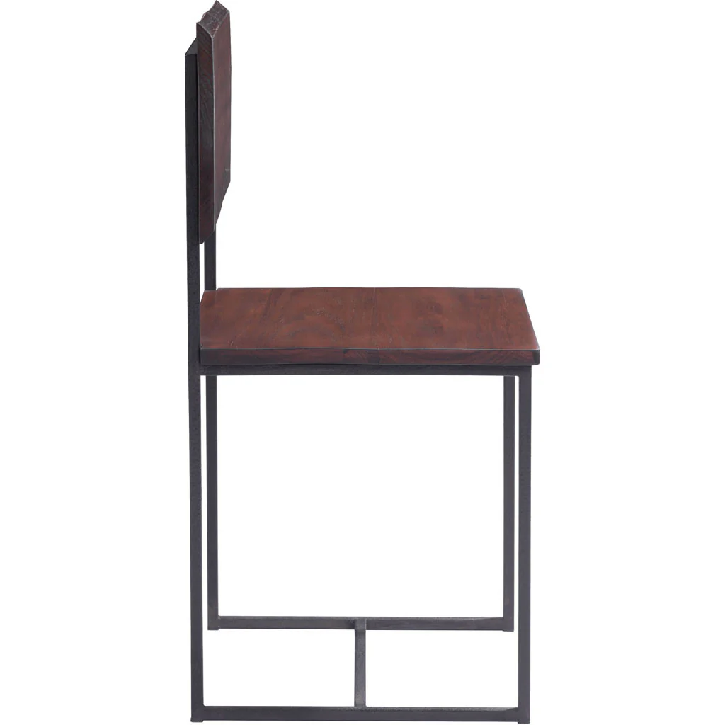 Palermo Side Chair Distressed Cherry Oak (Set of 2) - Image 2