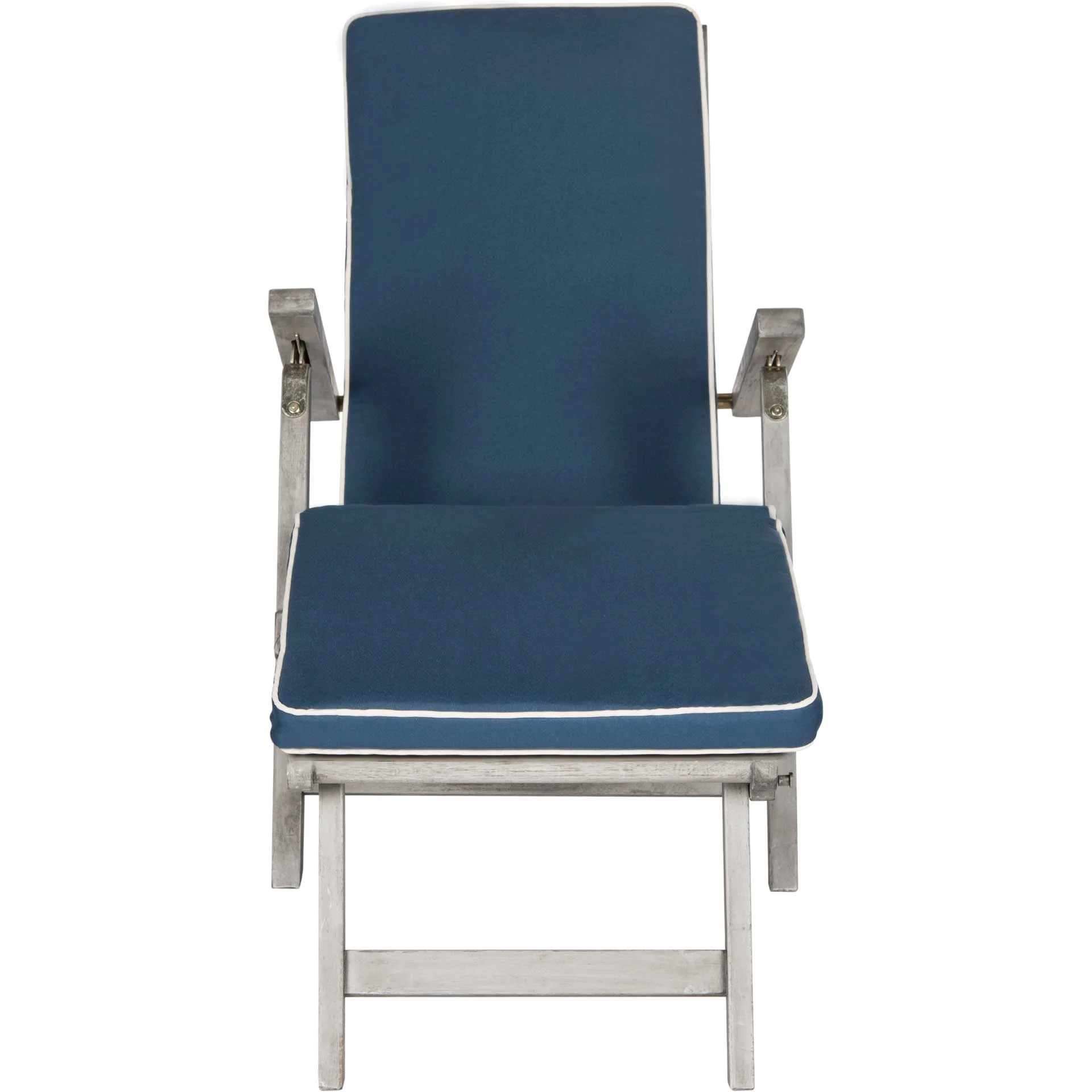 Palm Lounge Chair Gray/Navy - Image 2