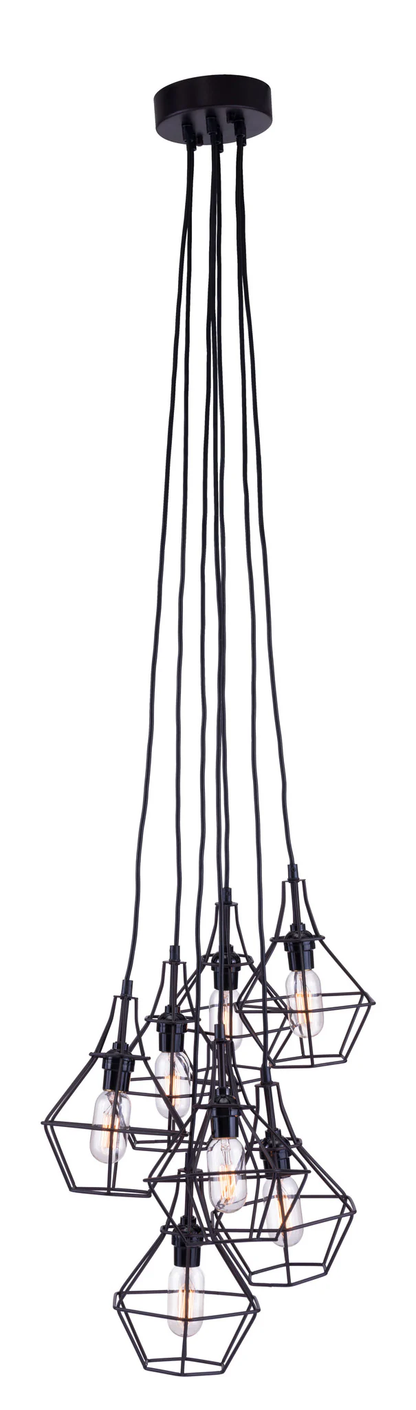 Palmer Ceiling Lamp Distressed Black - Image 2