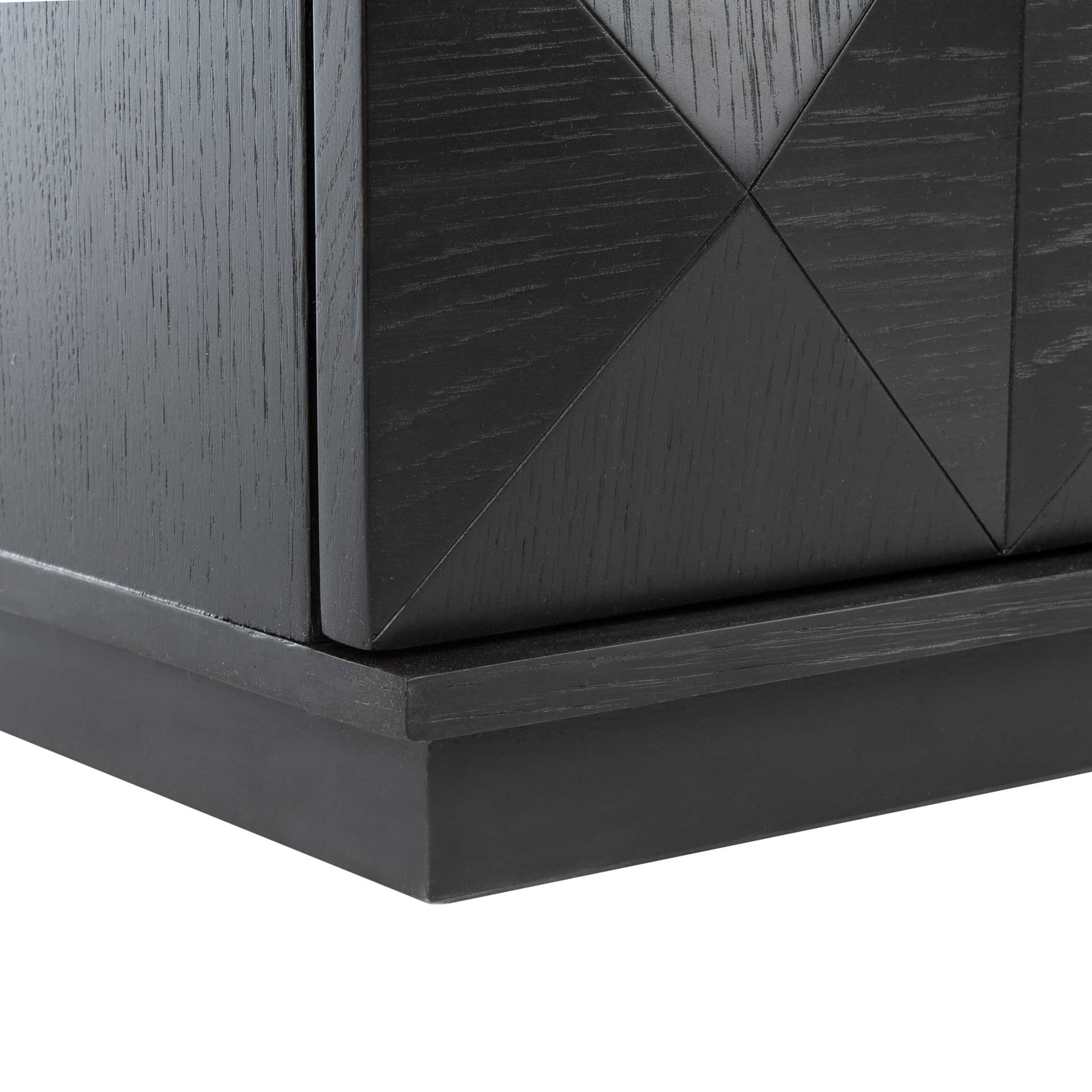 Palmetto 2 Drawer Nightstand Black - Image 6