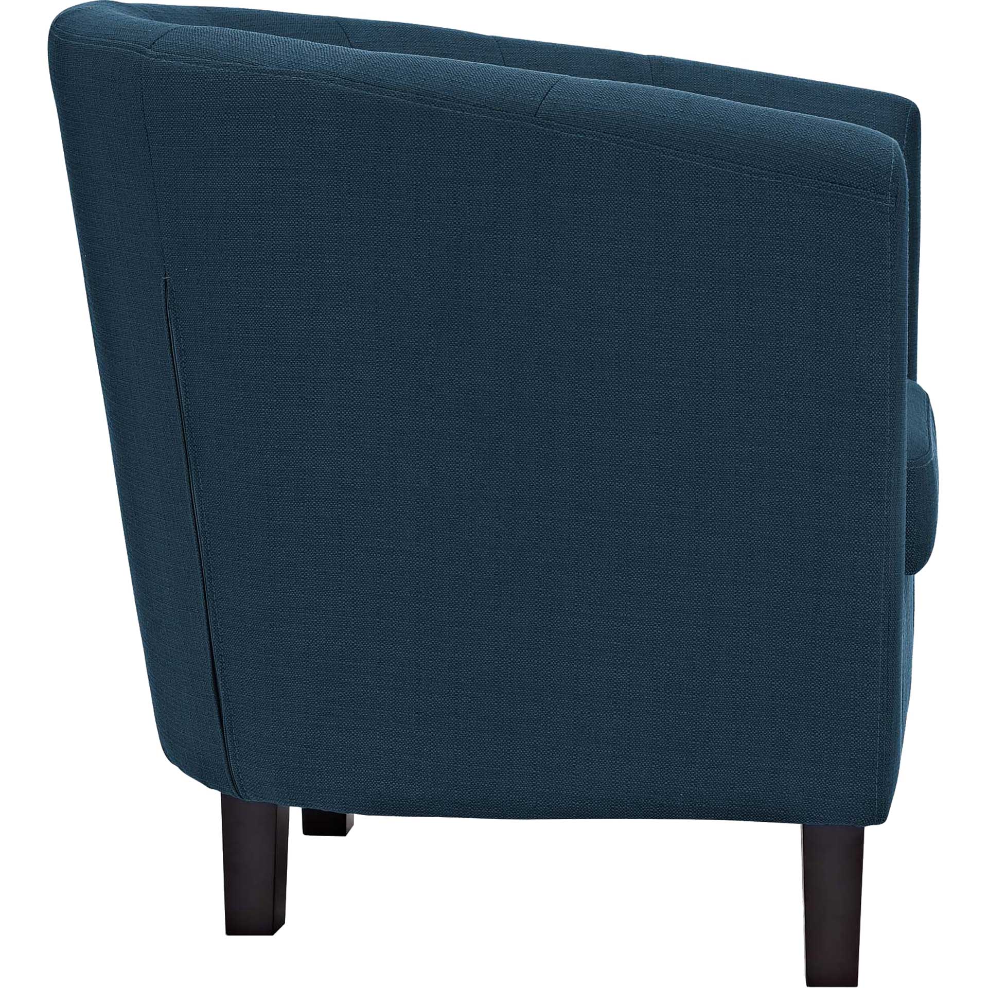 Paloma Upholstered Fabric Armchair Azure - Image 3