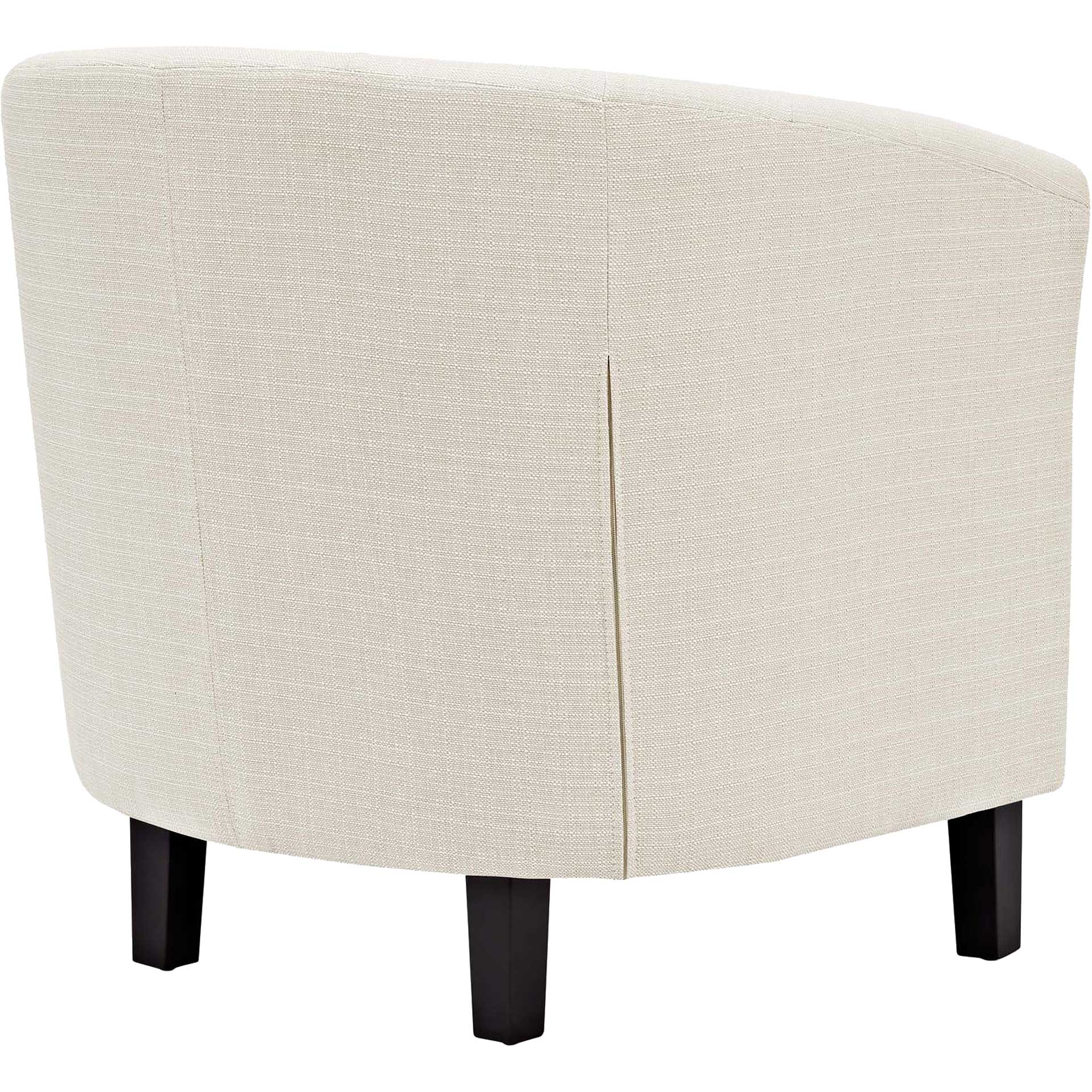 Paloma Upholstered Fabric Armchair Beige - Image 4