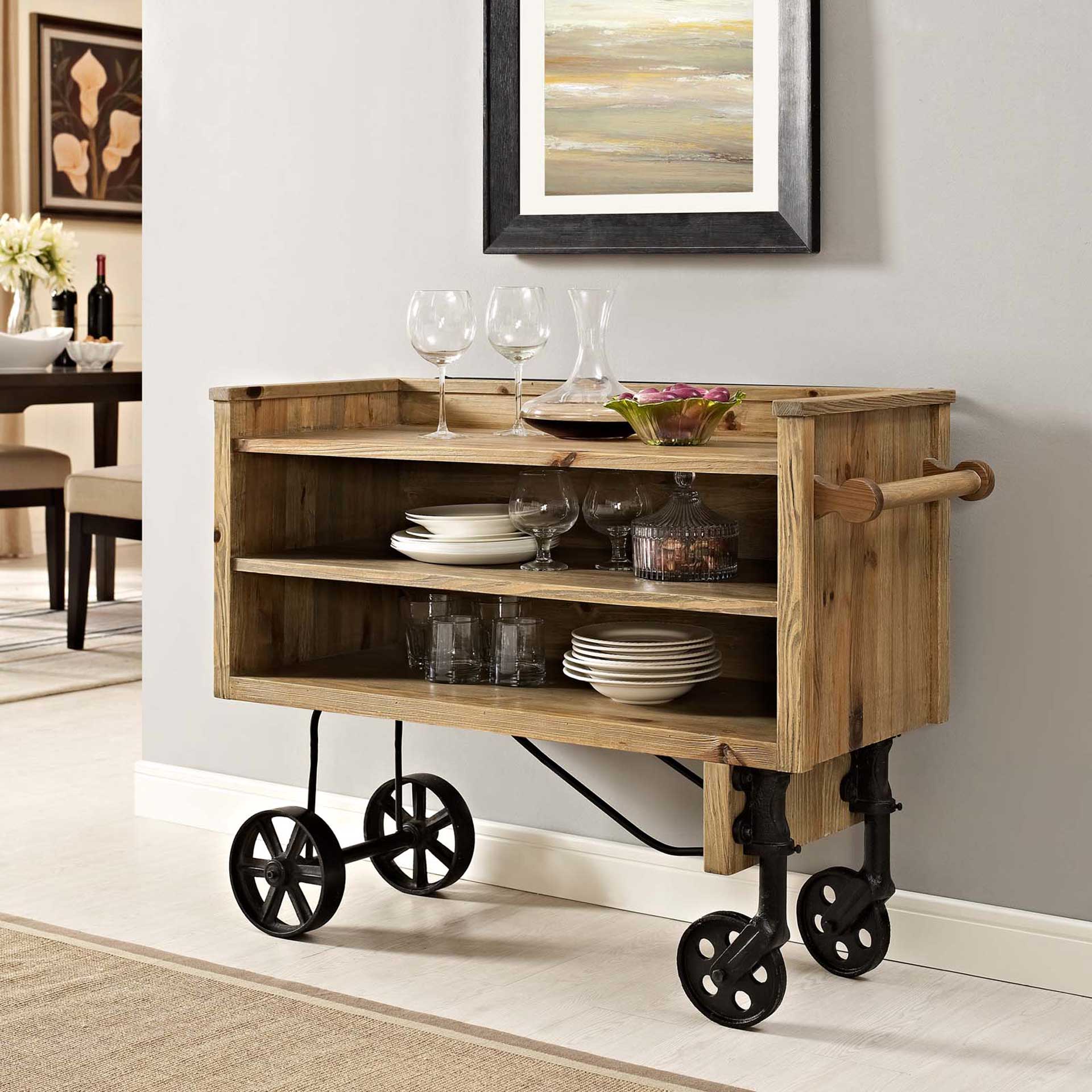 Pamet Dining Stand Brown - Image 4