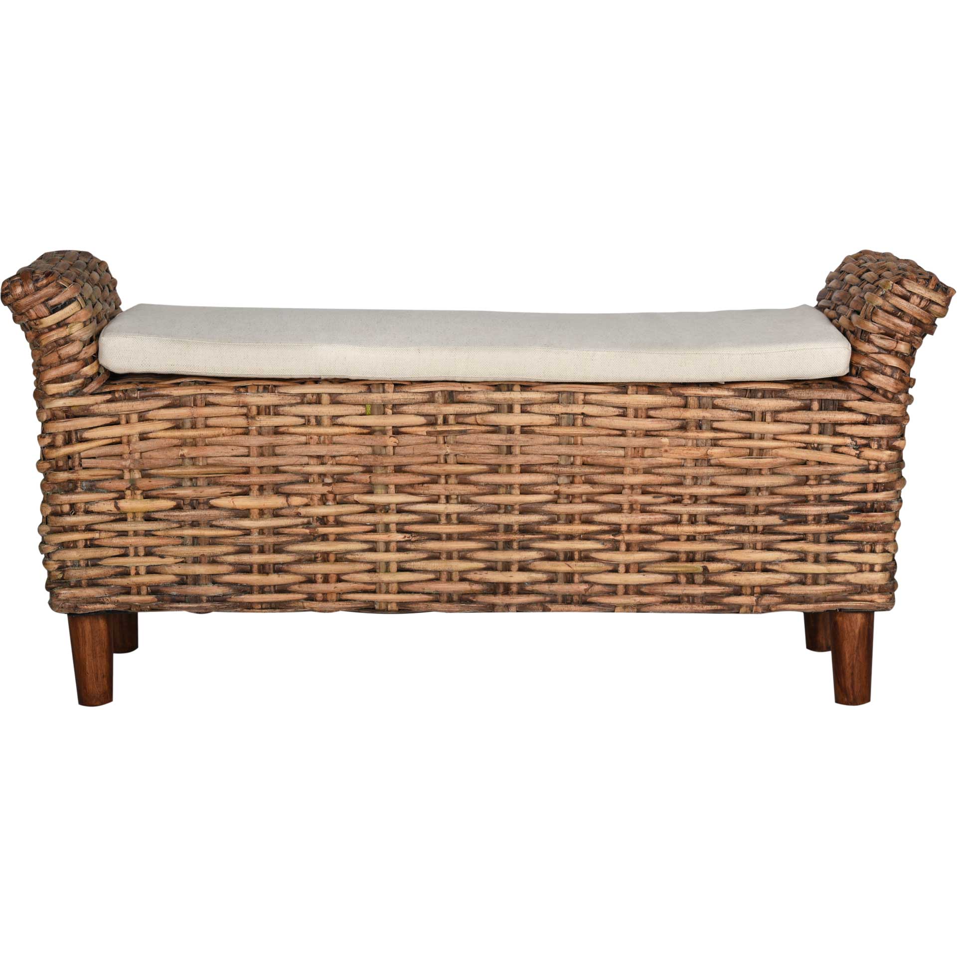 Panache Bench Brown/Eggshell - Image 2