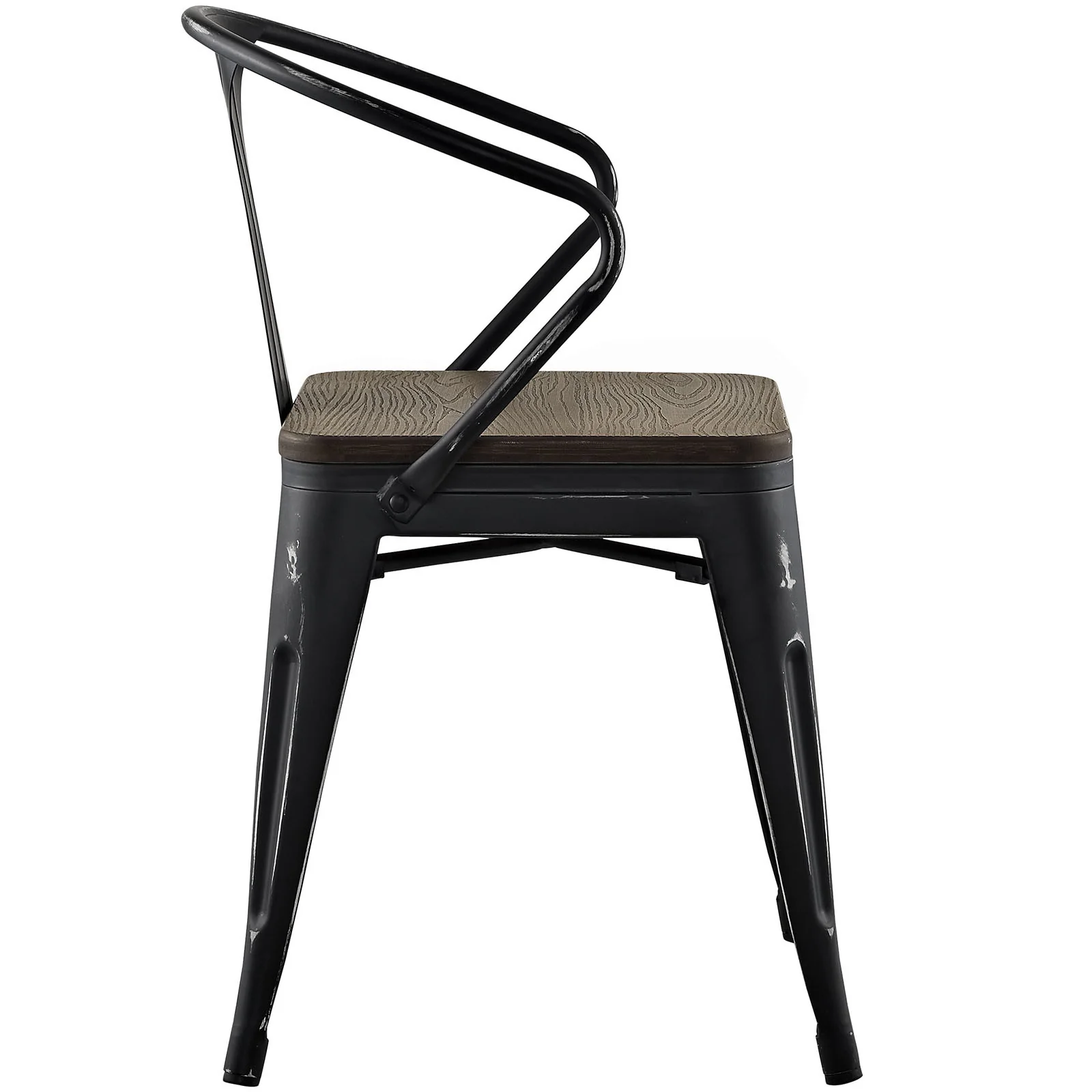 Panora Bamboo Dining Chair Black - Image 2