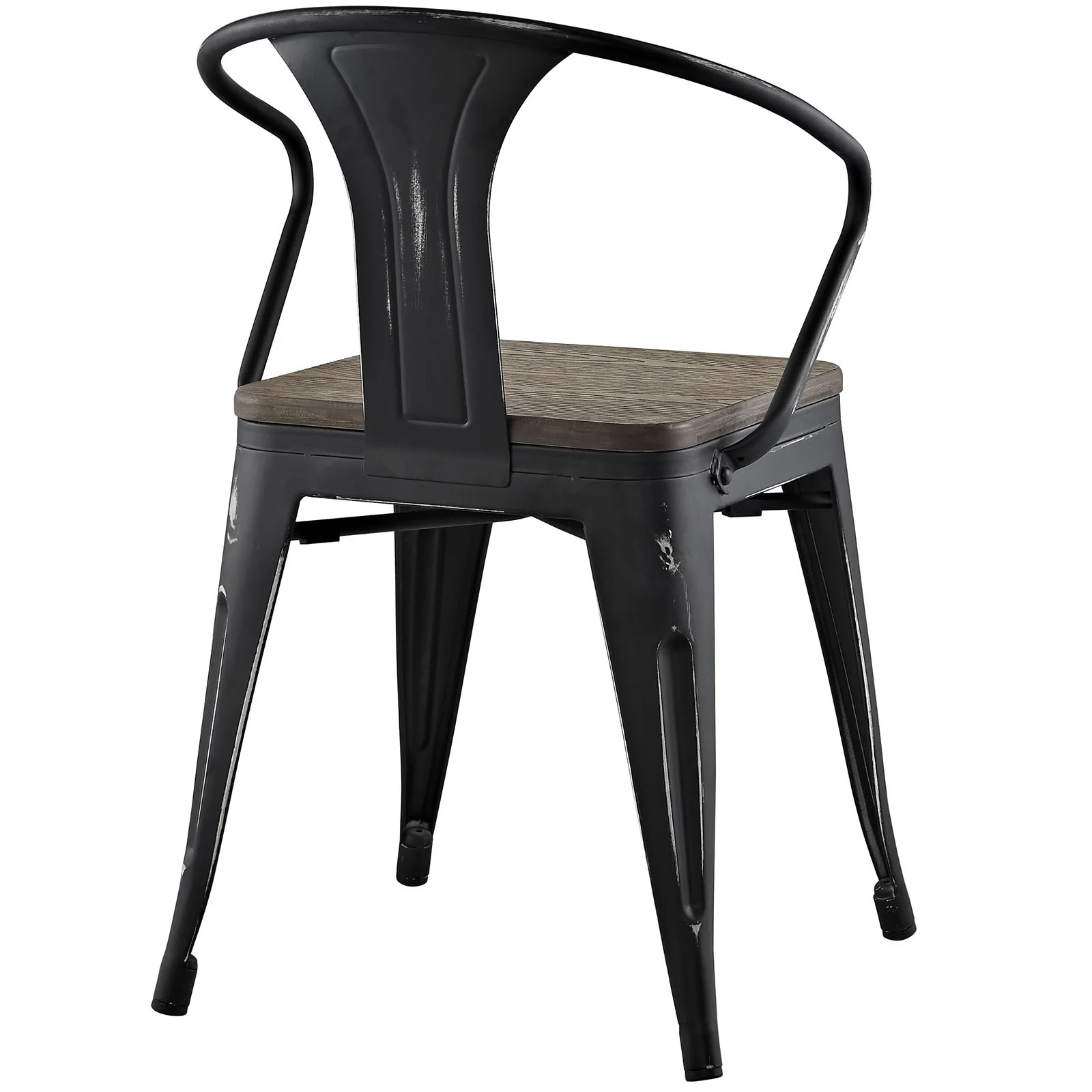 Panora Bamboo Dining Chair Black - Image 3