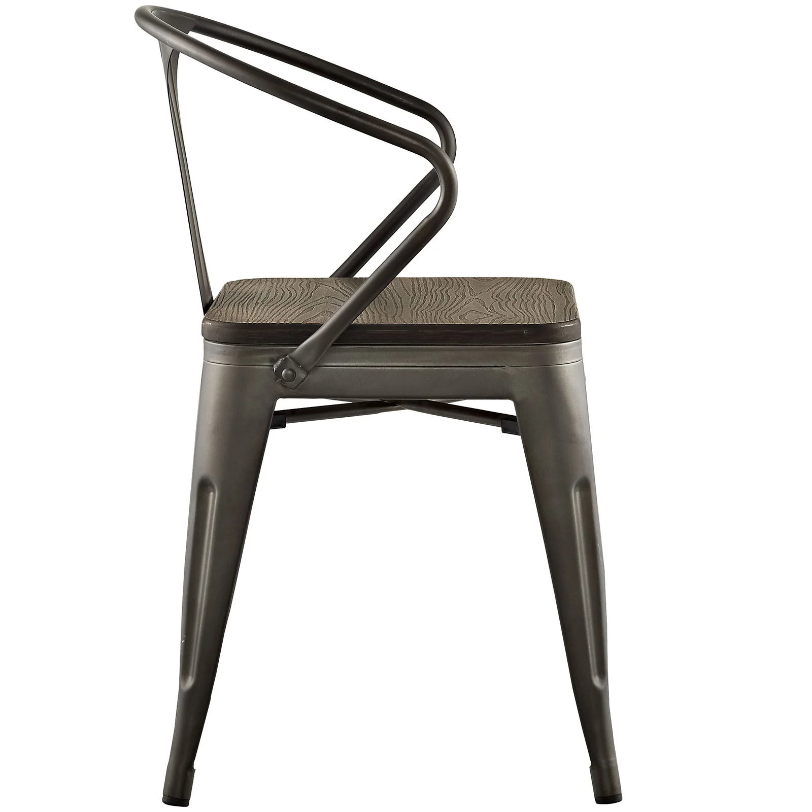 Panora Bamboo Dining Chair Brown - Image 2