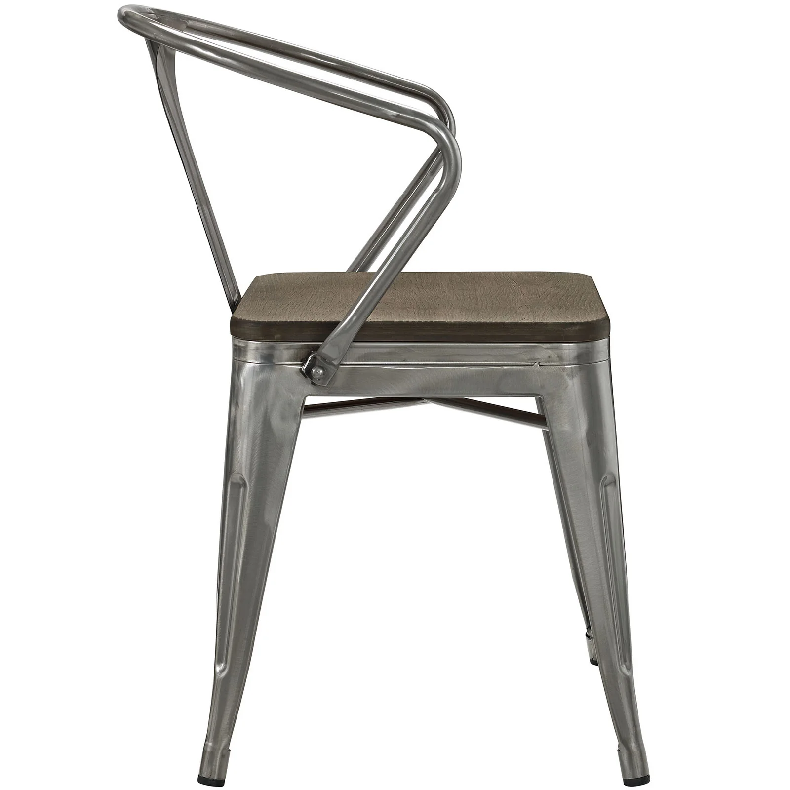 Panora Bamboo Dining Chair Gunmetal - Image 2