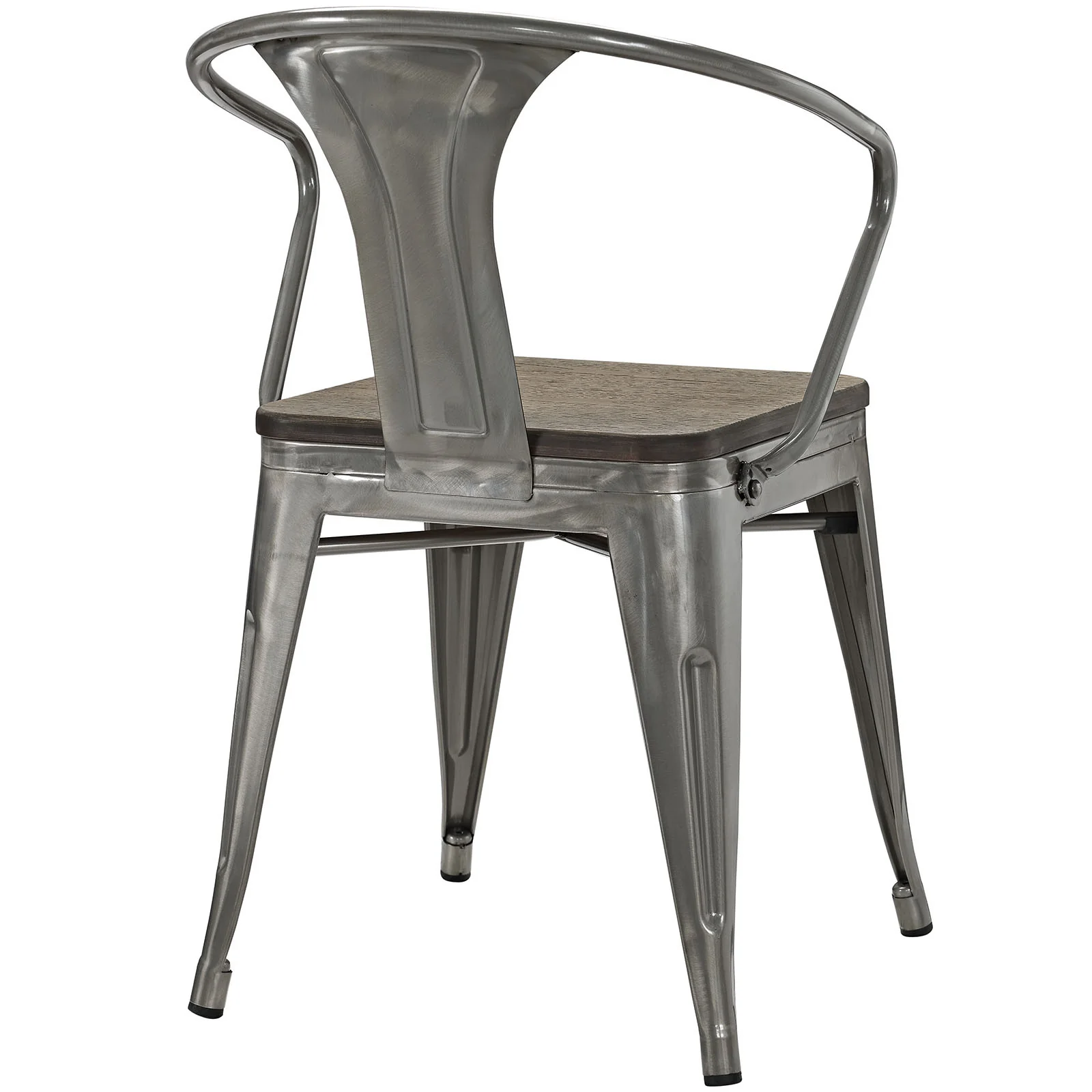 Panora Bamboo Dining Chair Gunmetal - Image 3