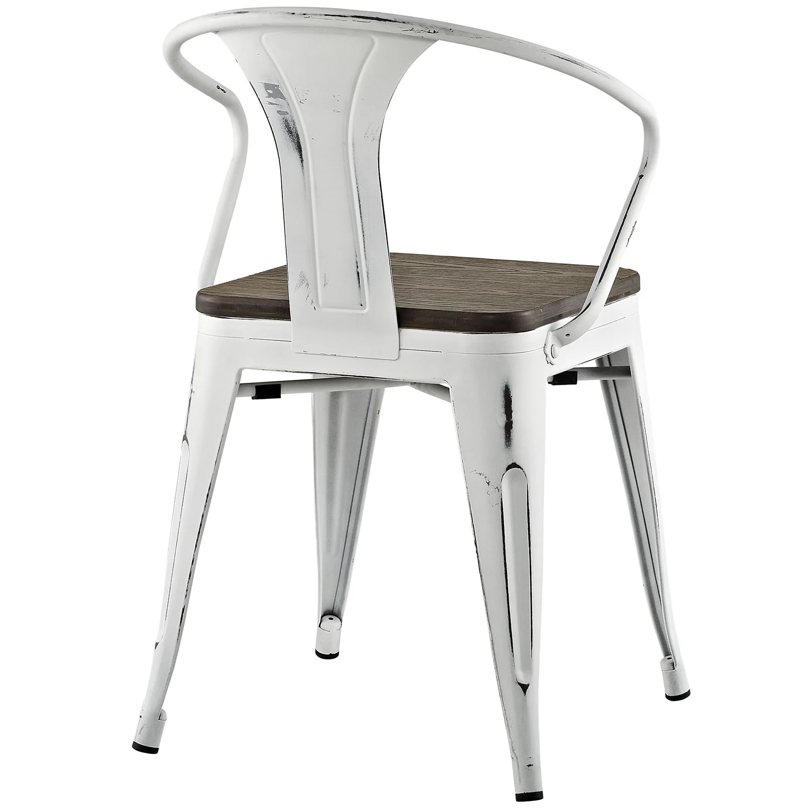 Panora Bamboo Dining Chair White - Image 3