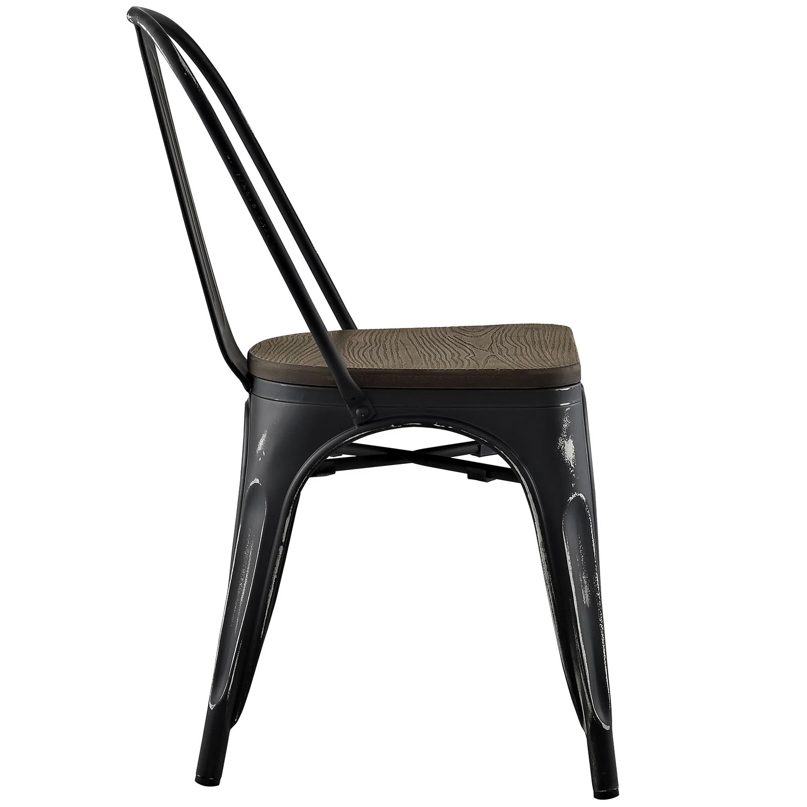 Panora Bamboo Side Chair Black - Image 2