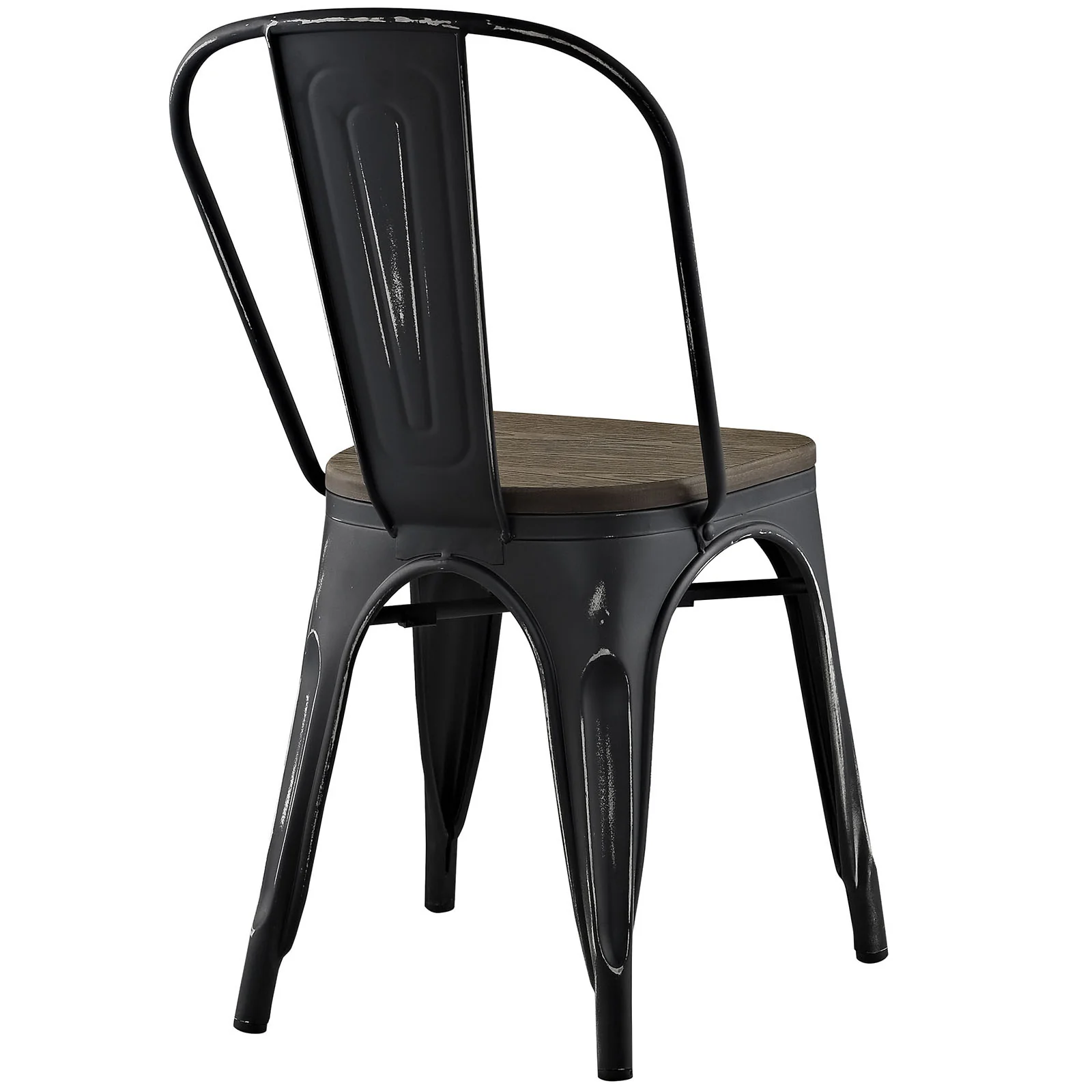 Panora Bamboo Side Chair Black - Image 3