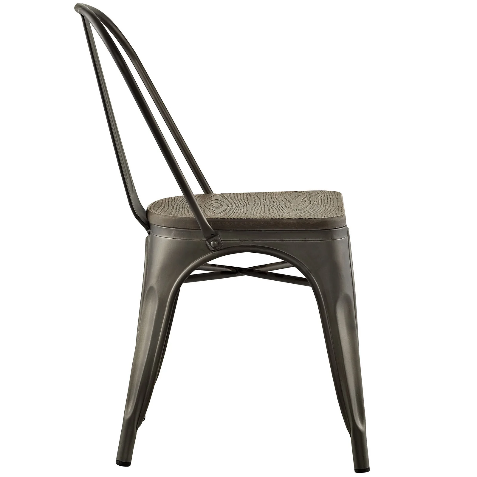 Panora Bamboo Side Chair Brown - Image 2