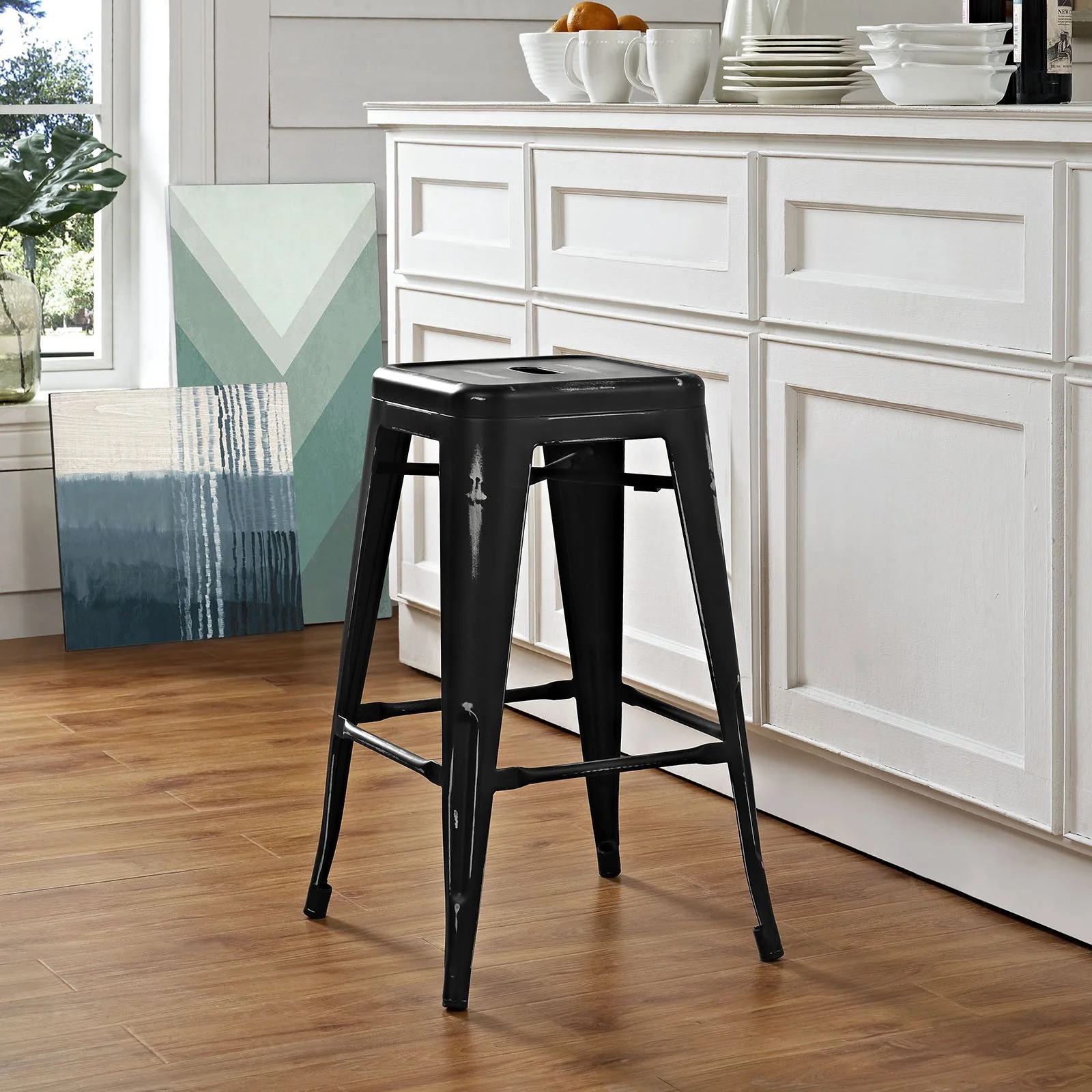 Panora Bar Stool Black - Image 8