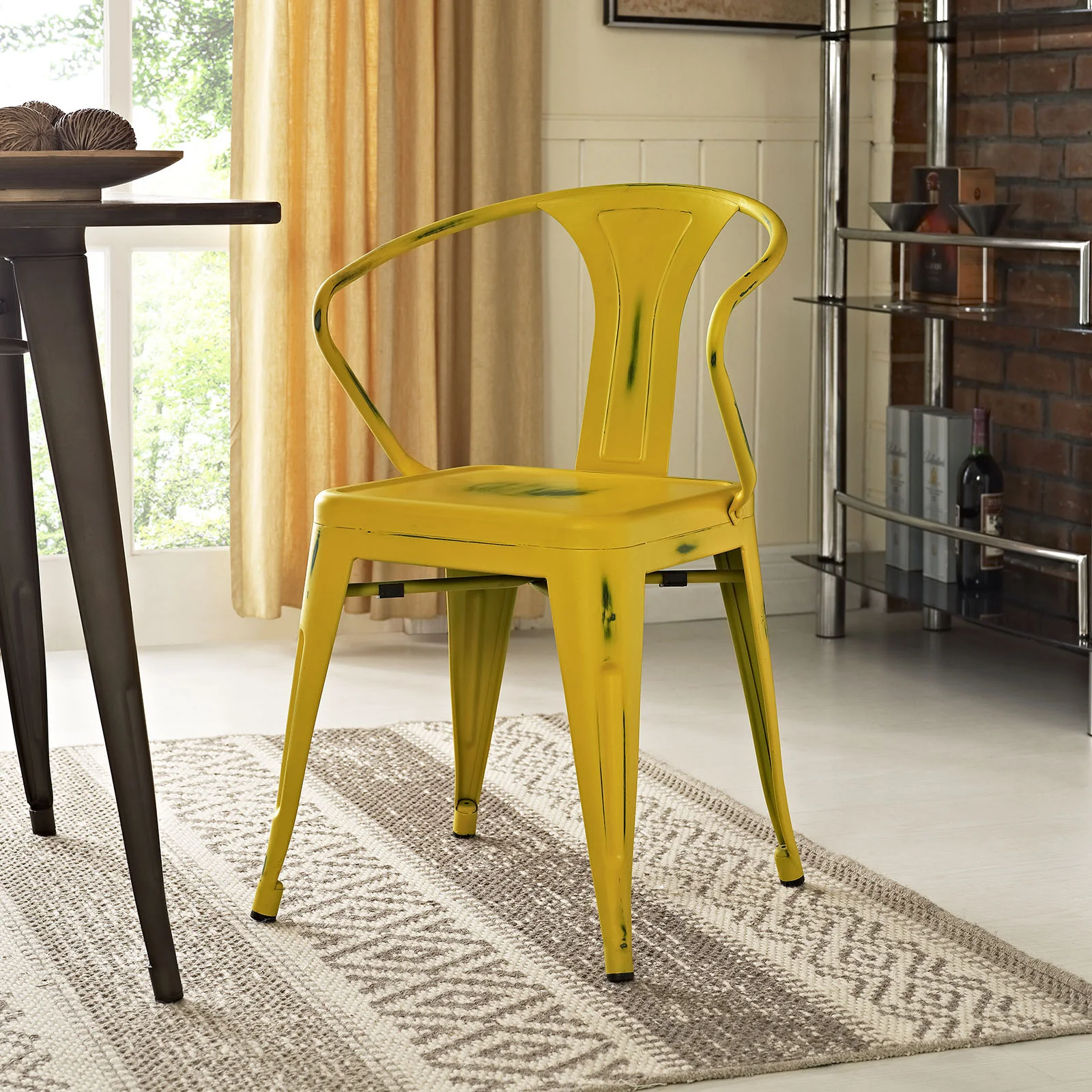Panora Dining Chair Yellow - Image 4