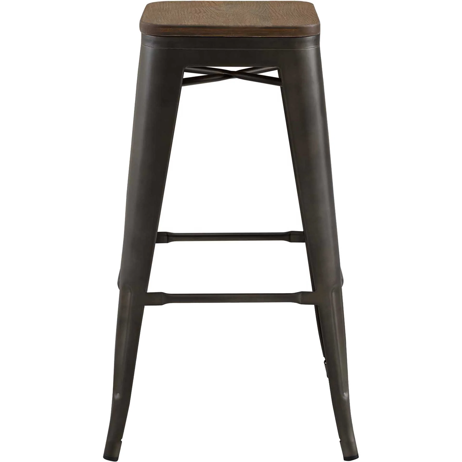 Panora Metal Bar Stool Brown - Image 2