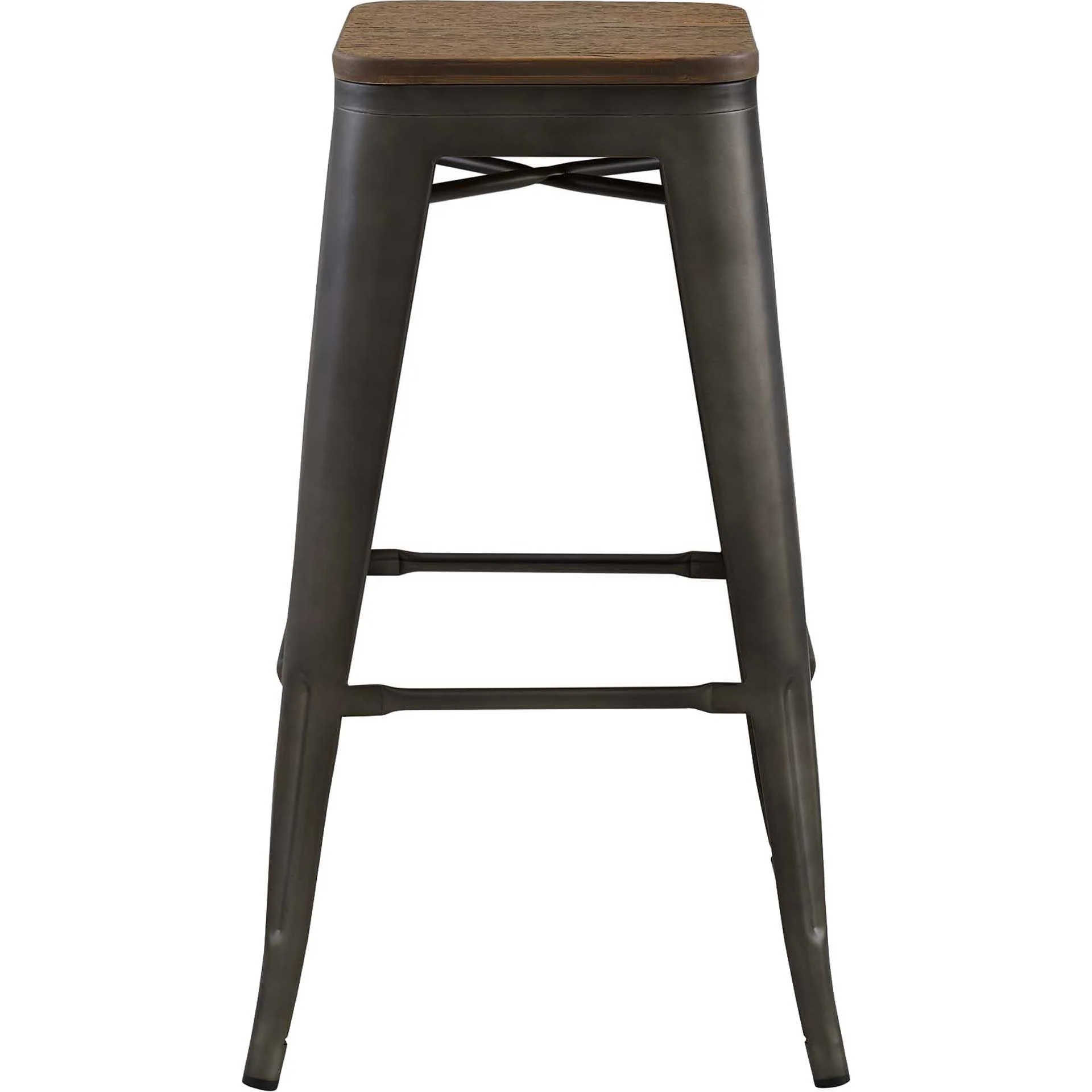 Panora Metal Bar Stool Brown - Image 3