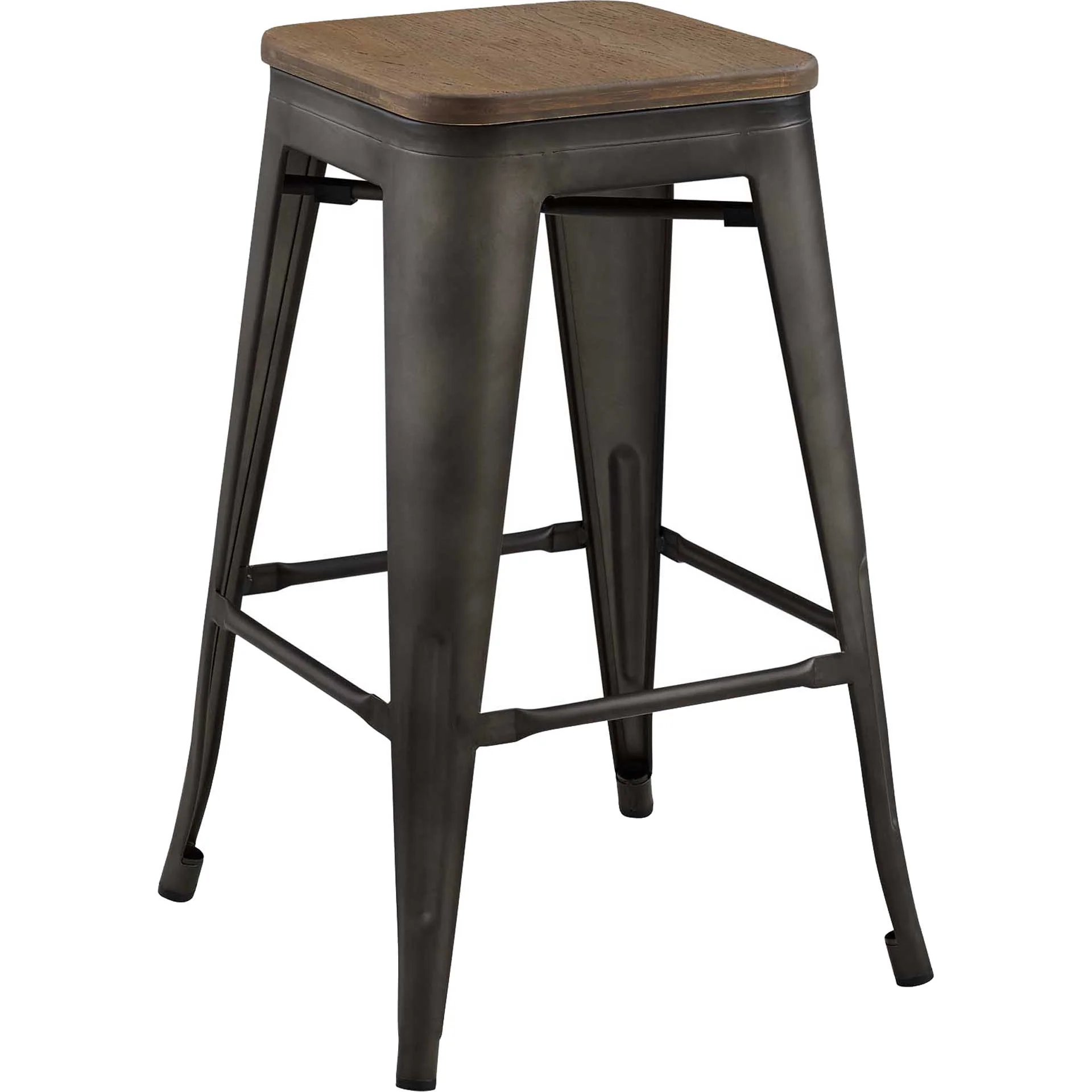 Panora Metal Bar Stool Brown - Image 5